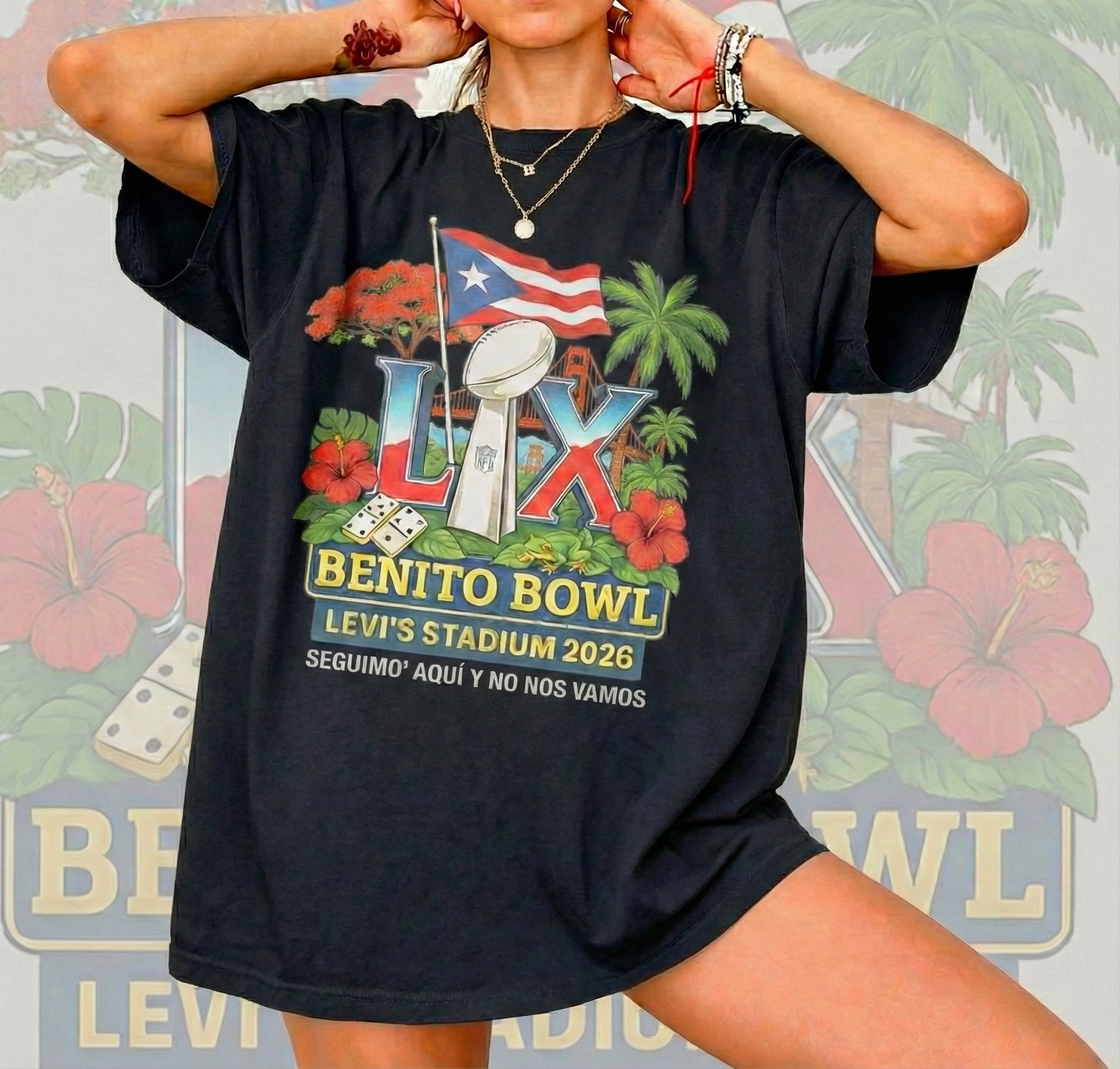 Comfort Colors Benito Bowl Shirt – Football Fan Graphic Tee, Vintage Style Game Day Shirt