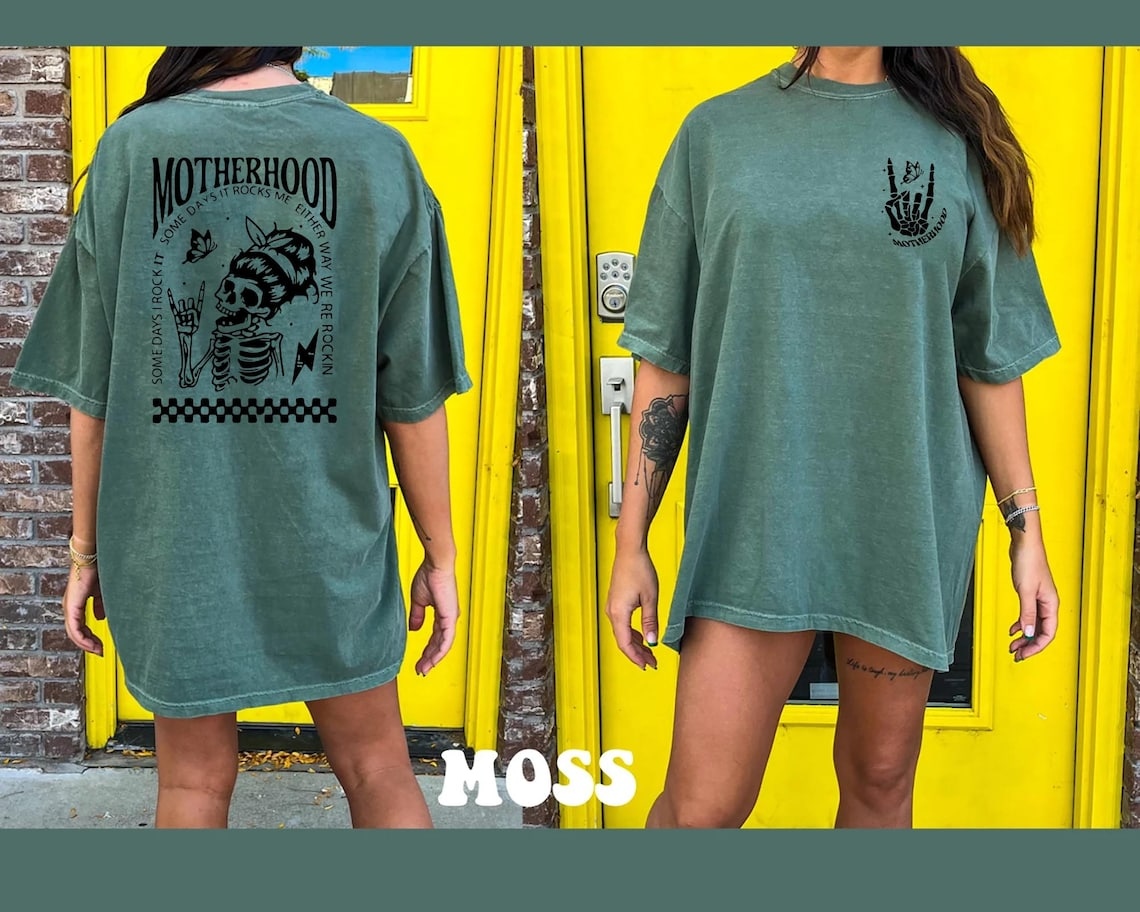 Motherhood Sometimes I Rock It Sometimes It Rocks Me Shirt, Funny Mom Shirt, Mama Shirt, Mother’s Day Gift