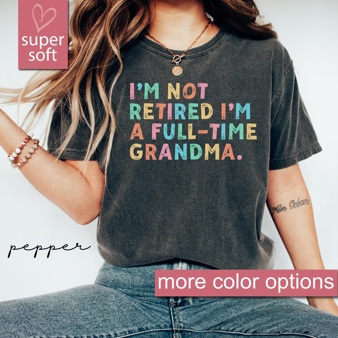 Retirement Gift for Women Shirt, Funny Retirement Shirt for Grandma, Retirement Party Gift