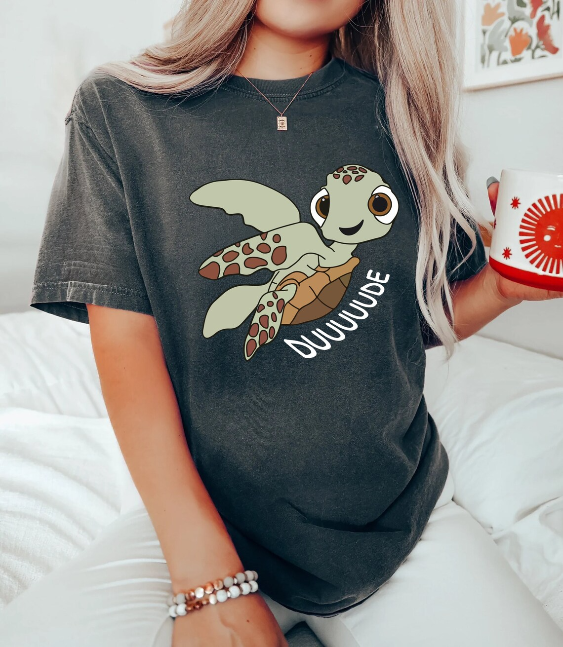 Squirt Shirt Nemo, Sea Turtle Snorkeling Shirt, Cute Ocean Cartoon Tee, Beach Vacation Shirt, Summer Graphic Shirt