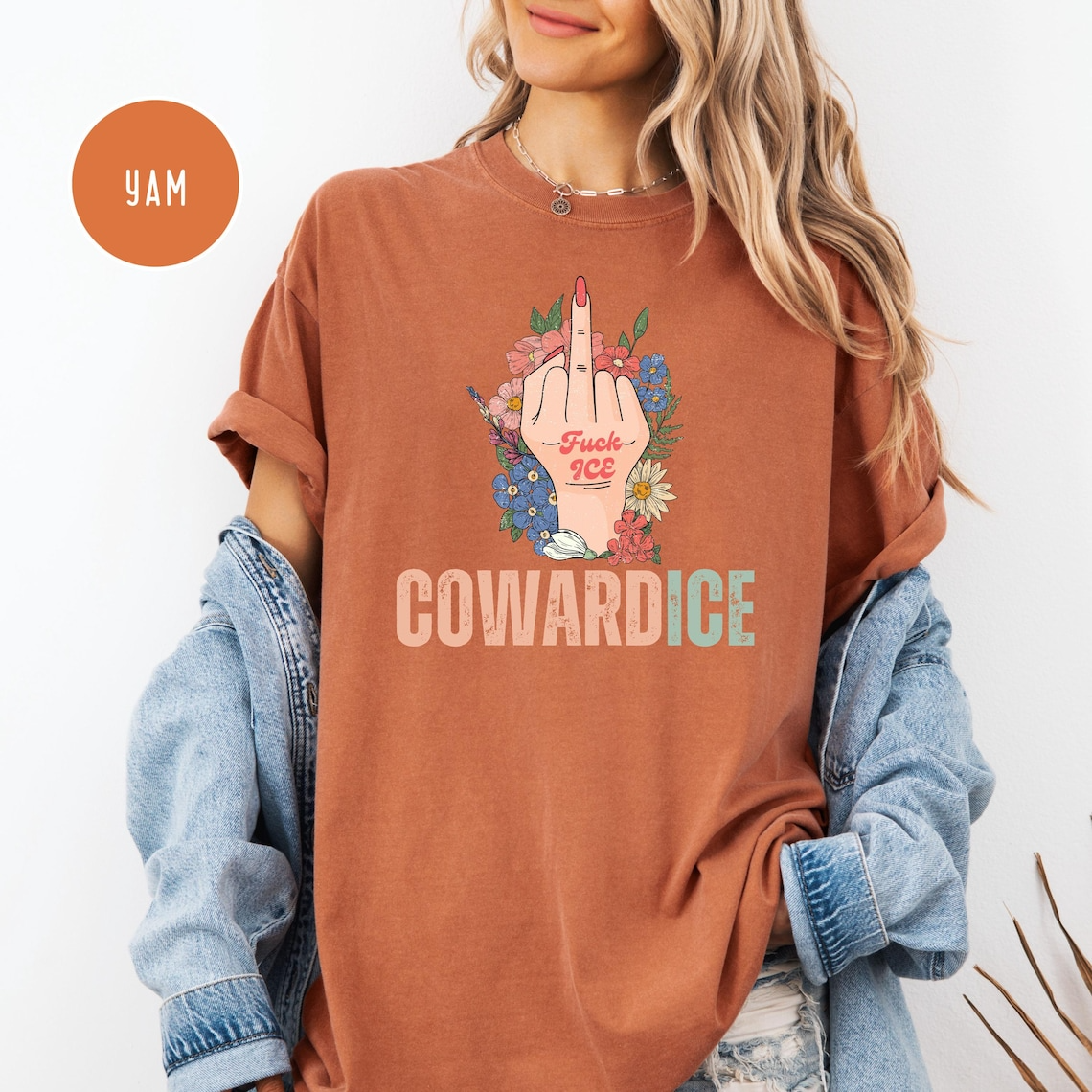 Cowardice Anti-ICE Shirt, Fuck ICE Protest Tee, Unisex Activist Apparel