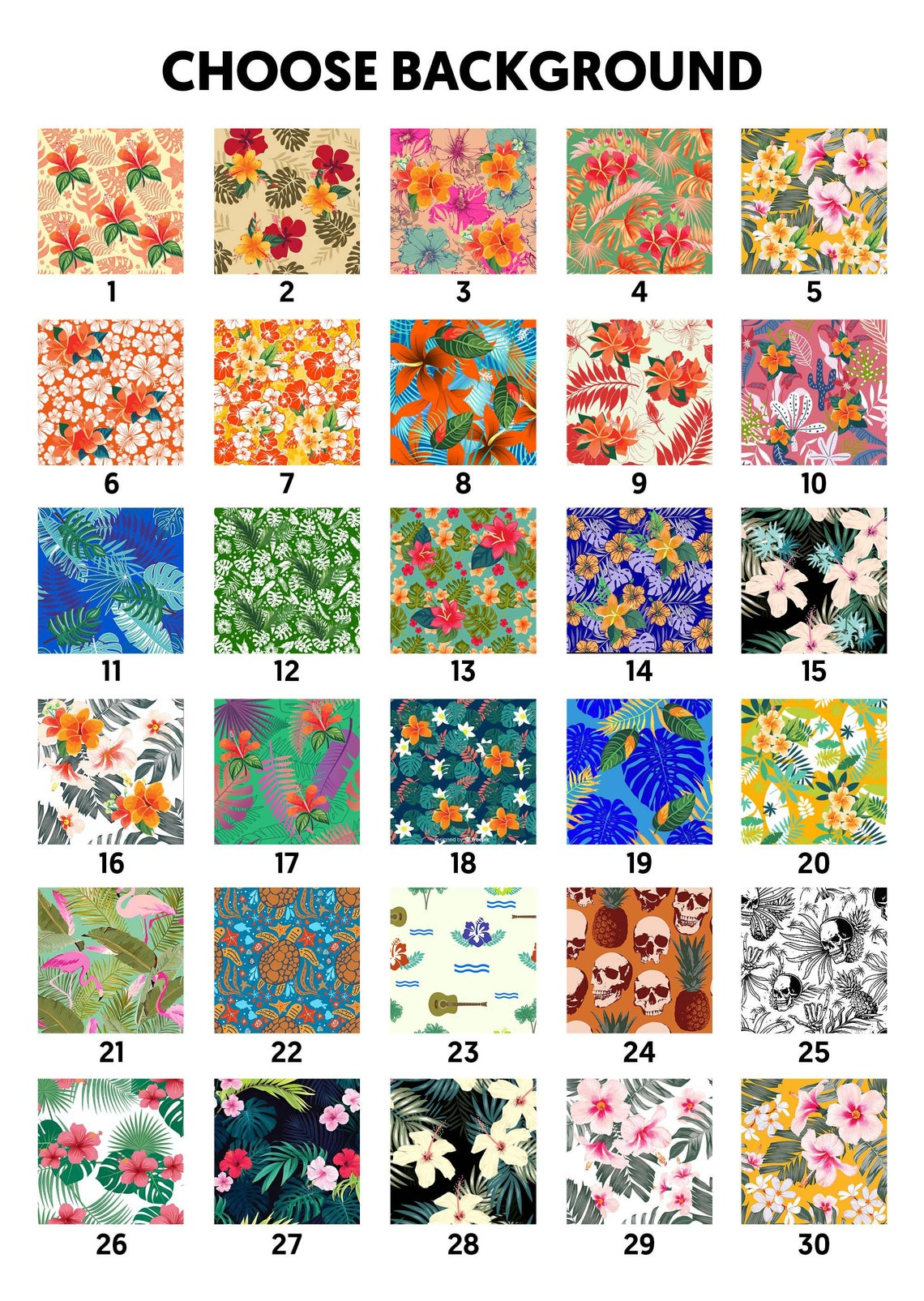 Custom Face Hawaiian Shirt – Personalized Photo Portrait Aloha Shirt, Tropical Floral, Family Matching