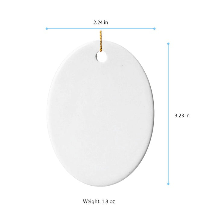 Personalized Snowman Christmas Ornament, Ceramic Ornament with Name, Custom Holiday Decoration, Cute Xmas Gift for Kids & Family