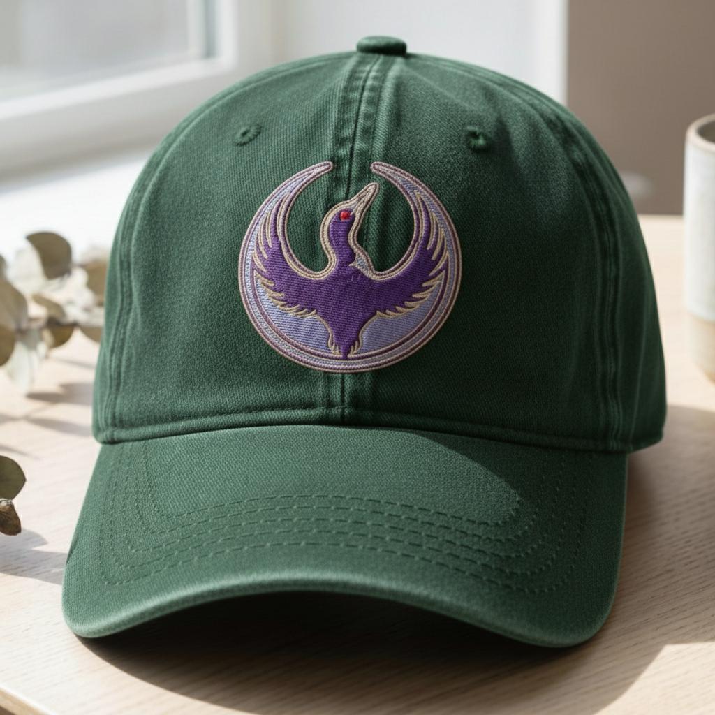 Minnesota Rebel Alliance Dad Embroidered Hat – Washed Black Political Protest Cap with MN Loon