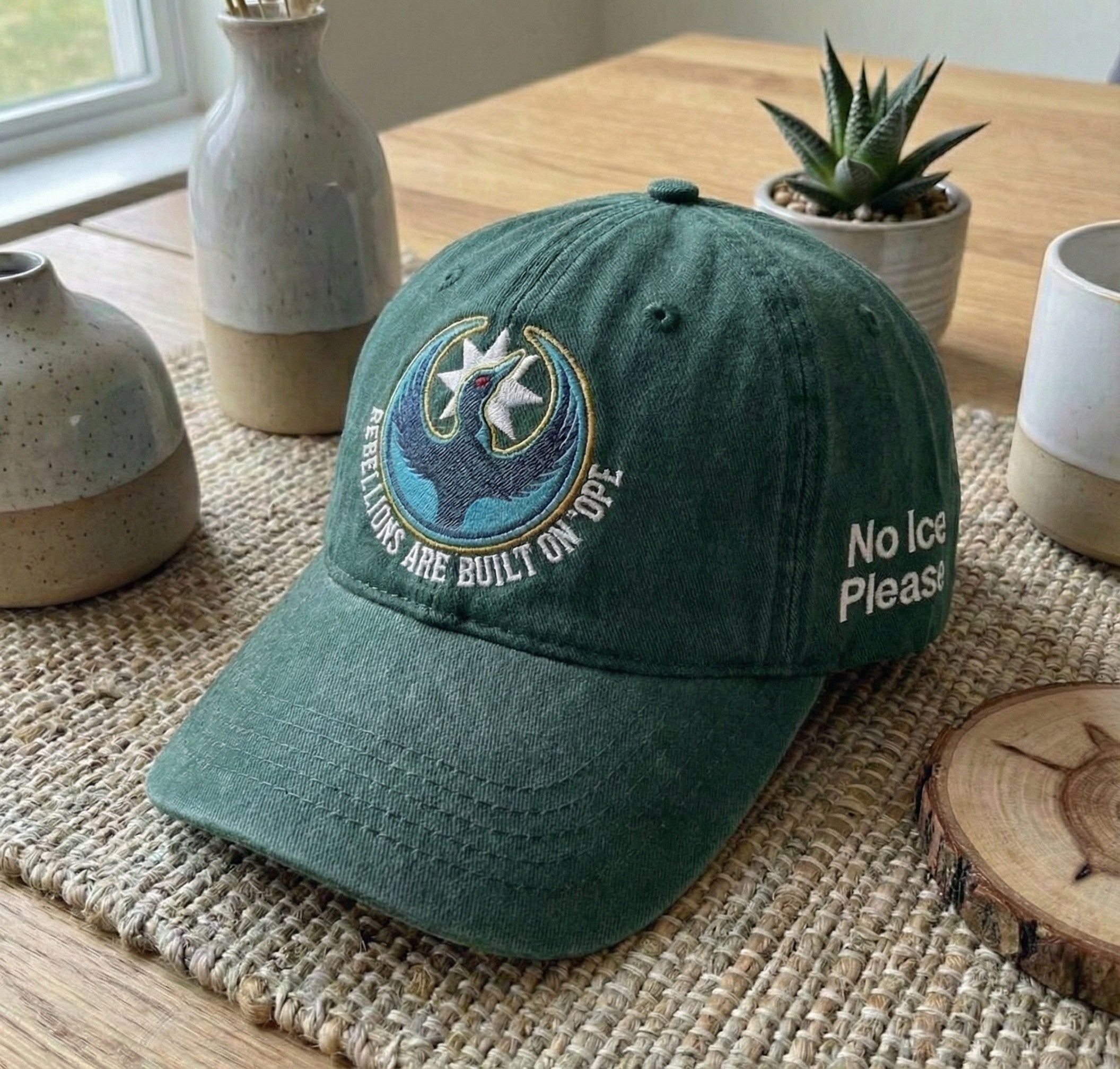 Embroidered Minnesota Rebel Alliance Dad Hat – Immigration Political Cap