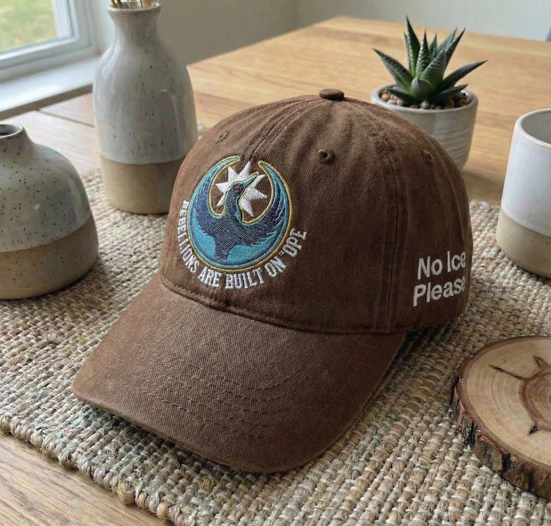 Embroidered Minnesota Rebel Alliance Dad Hat – Immigration Political Cap