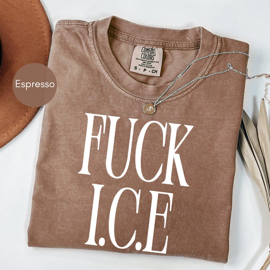 Fuck ICE Statement Tee, Abolish ICE Political Protest Shirt, Pro-Immigration Activist Apparel
