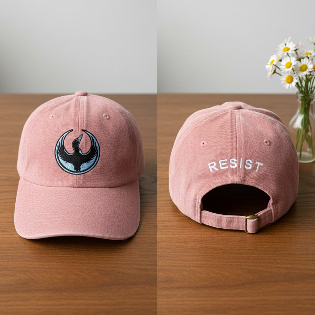 Rebel Alliance Loon Embroidered Baseball Cap – Minnesota Rebel Activist Hat