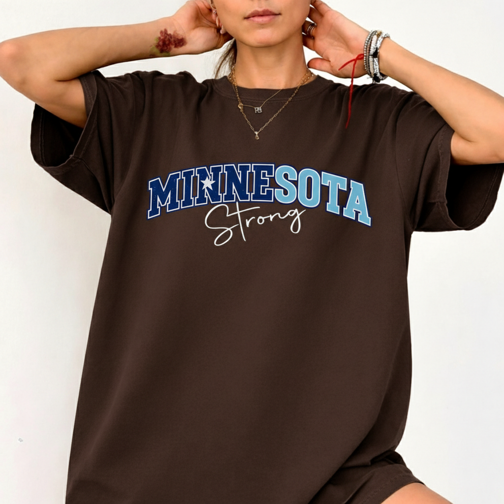 Minnesota Strong Resistance Shirt – MN Loon & Starbird Political Graphic Tee