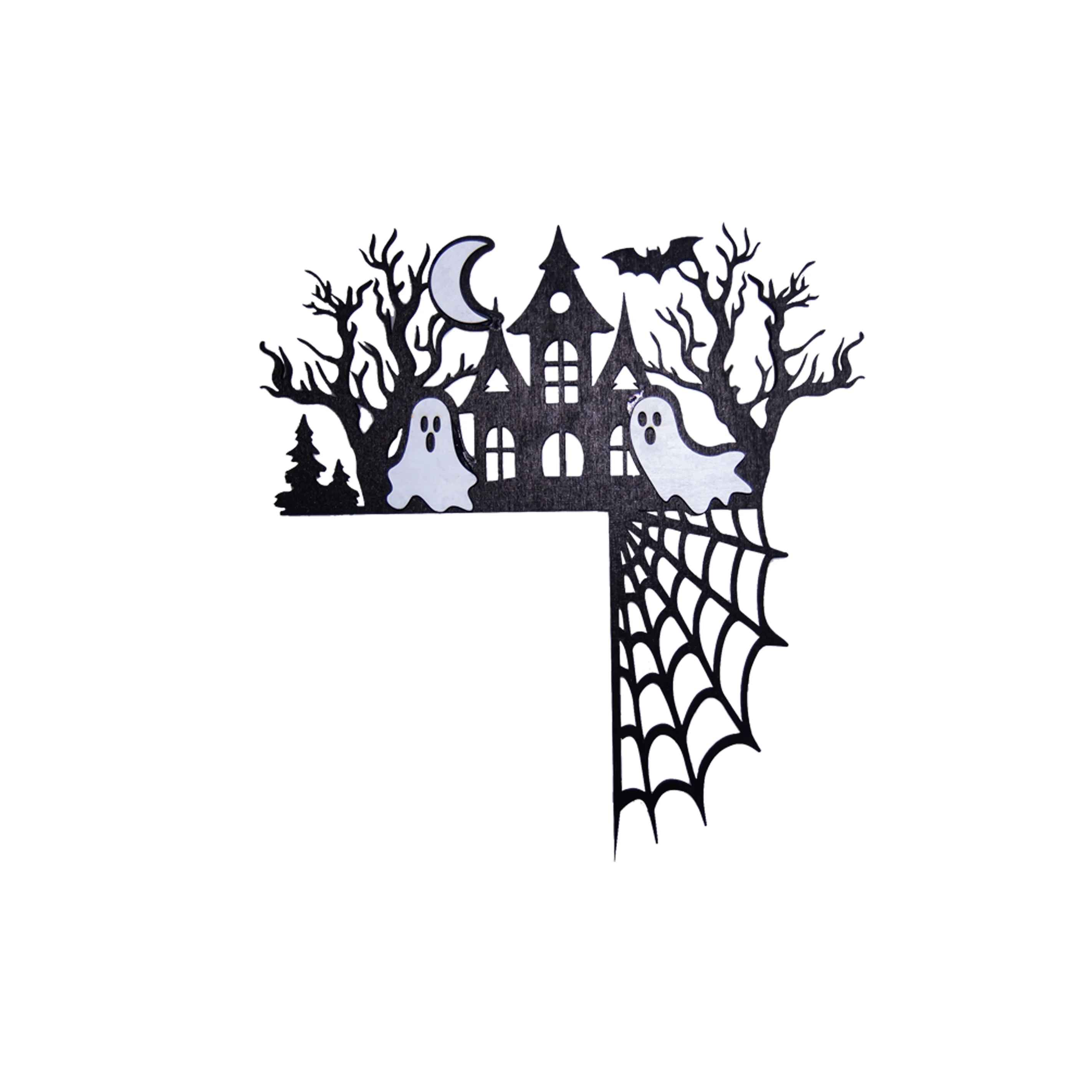 Halloween Wooden Door Lintel Decor, Halloween Decorations, Holiday Door Top Ornament, Indoor Halloween Decorations