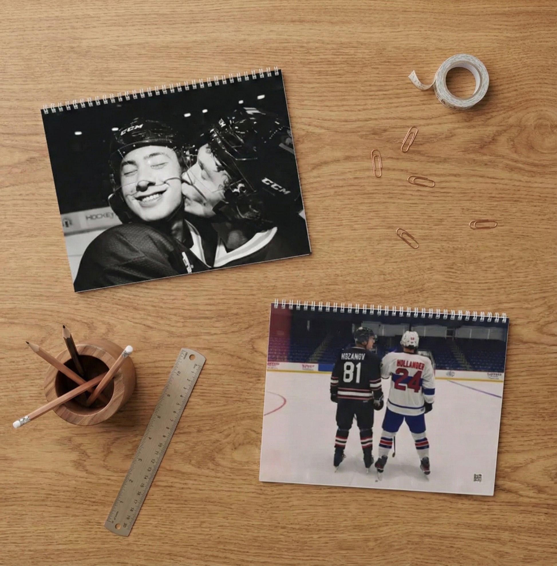 Heated Rivalry Calendar 2026, Hockey Romance LGBTQ Calendar, Hollander Rozanov Fan Gift