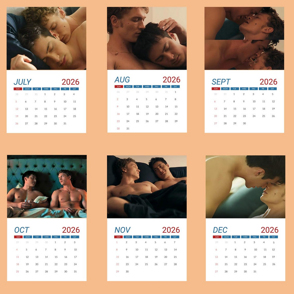 Heated Rivalry 2026  Calendar – New Year Gift Wall Calendar for Fans - Desk/Wall Calendar