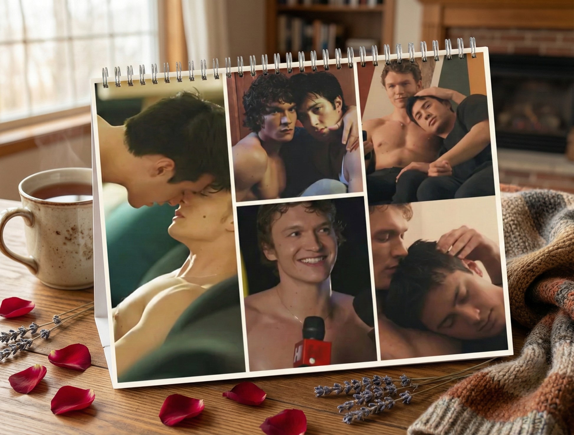 Heated Rivalry 2026  Calendar – New Year Gift Wall Calendar for Fans - Desk/Wall Calendar