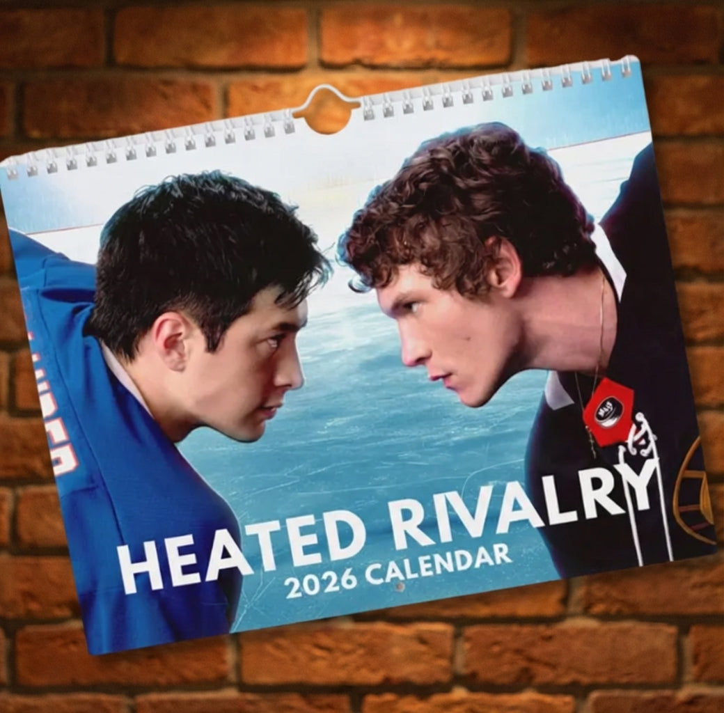 Heated Rivalry 2026 Calendar – Hollander & Rozanov LGBTQ Fan Calendar Gift, Wall/Desk Calendar 2026