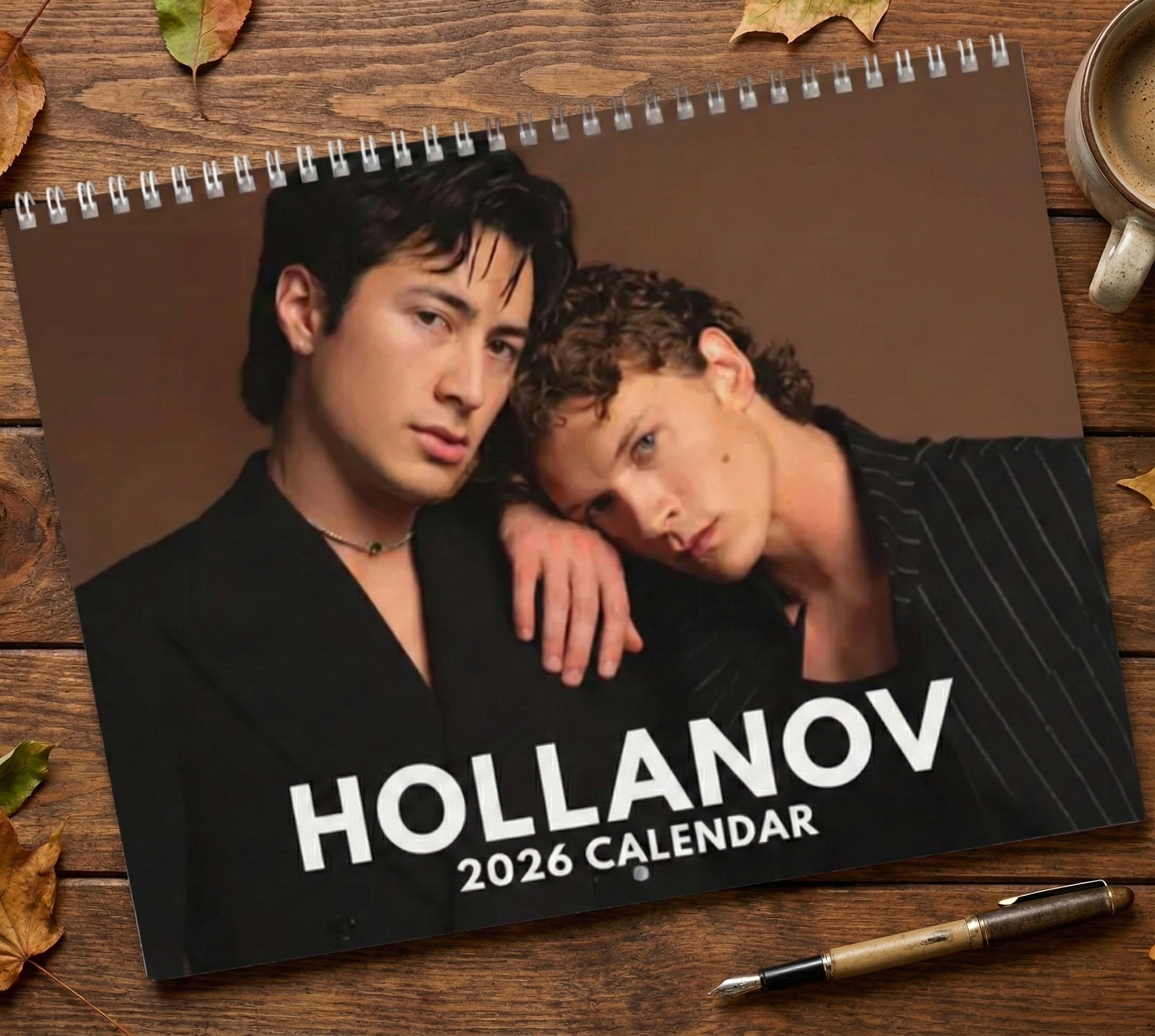 Heated Rivalry 2026 Wall Calendar – Hollander & Rozanov LGBTQ Fan Gift