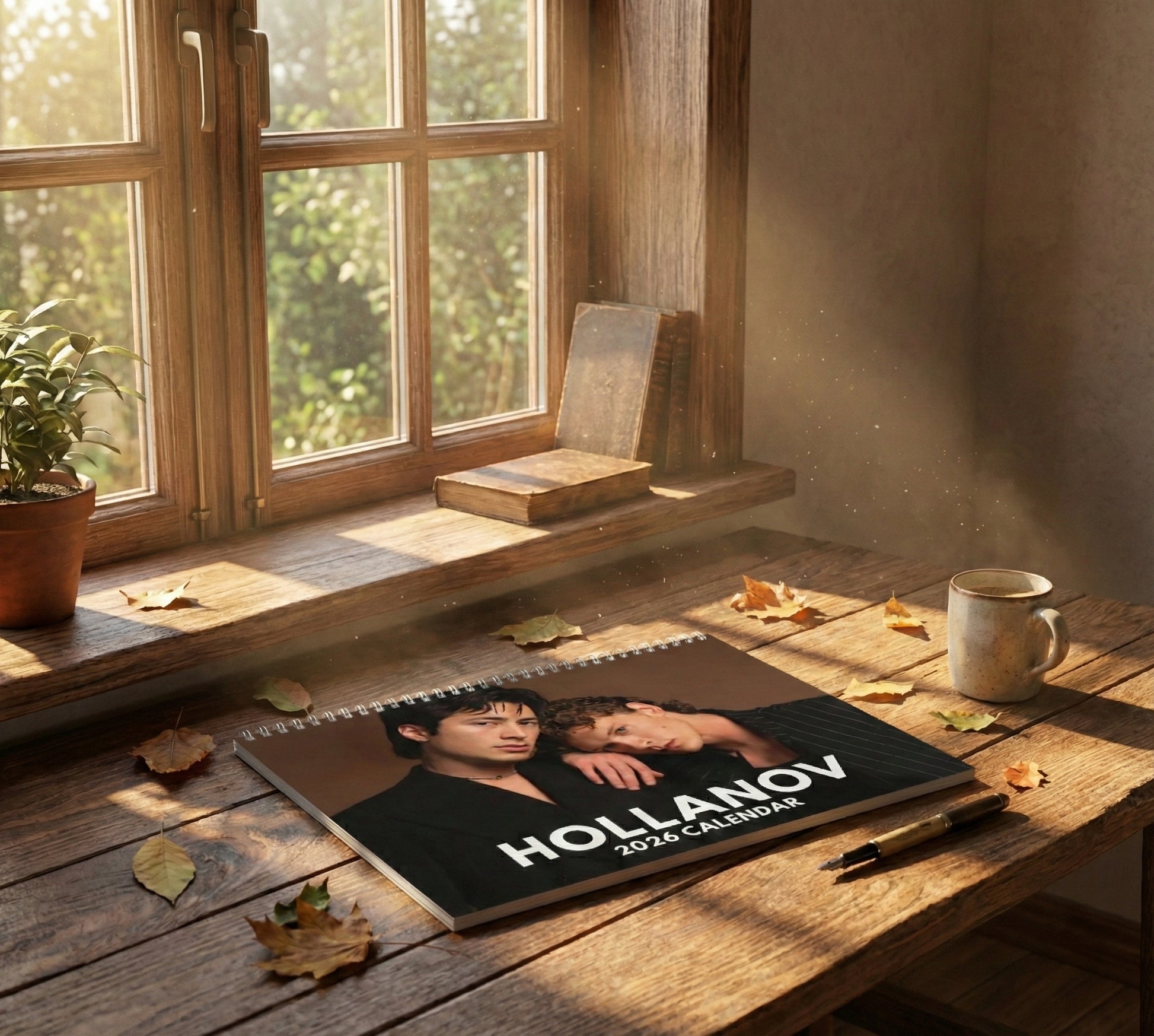 Heated Rivalry 2026 Wall Calendar – Hollander & Rozanov LGBTQ Fan Gift