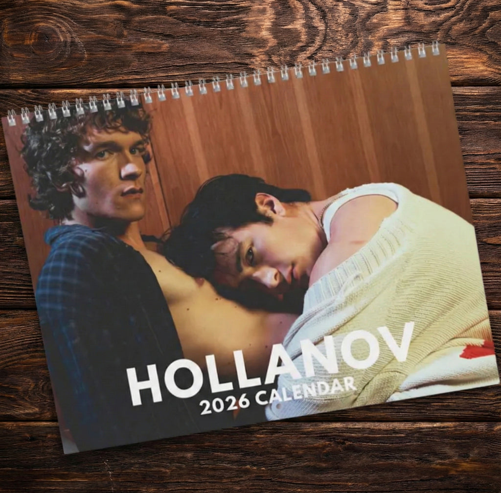 Heated Rivalry Hollanov Wall Calendar 2026 – Hollander & Rozanov Fanfic LGBTQ - Fan Gift