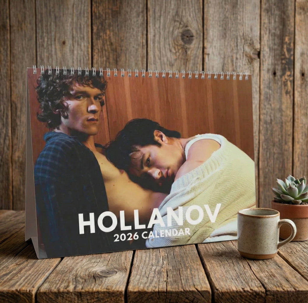 Heated Rivalry Hollanov Wall Calendar 2026 – Hollander & Rozanov Fanfic LGBTQ - Fan Gift