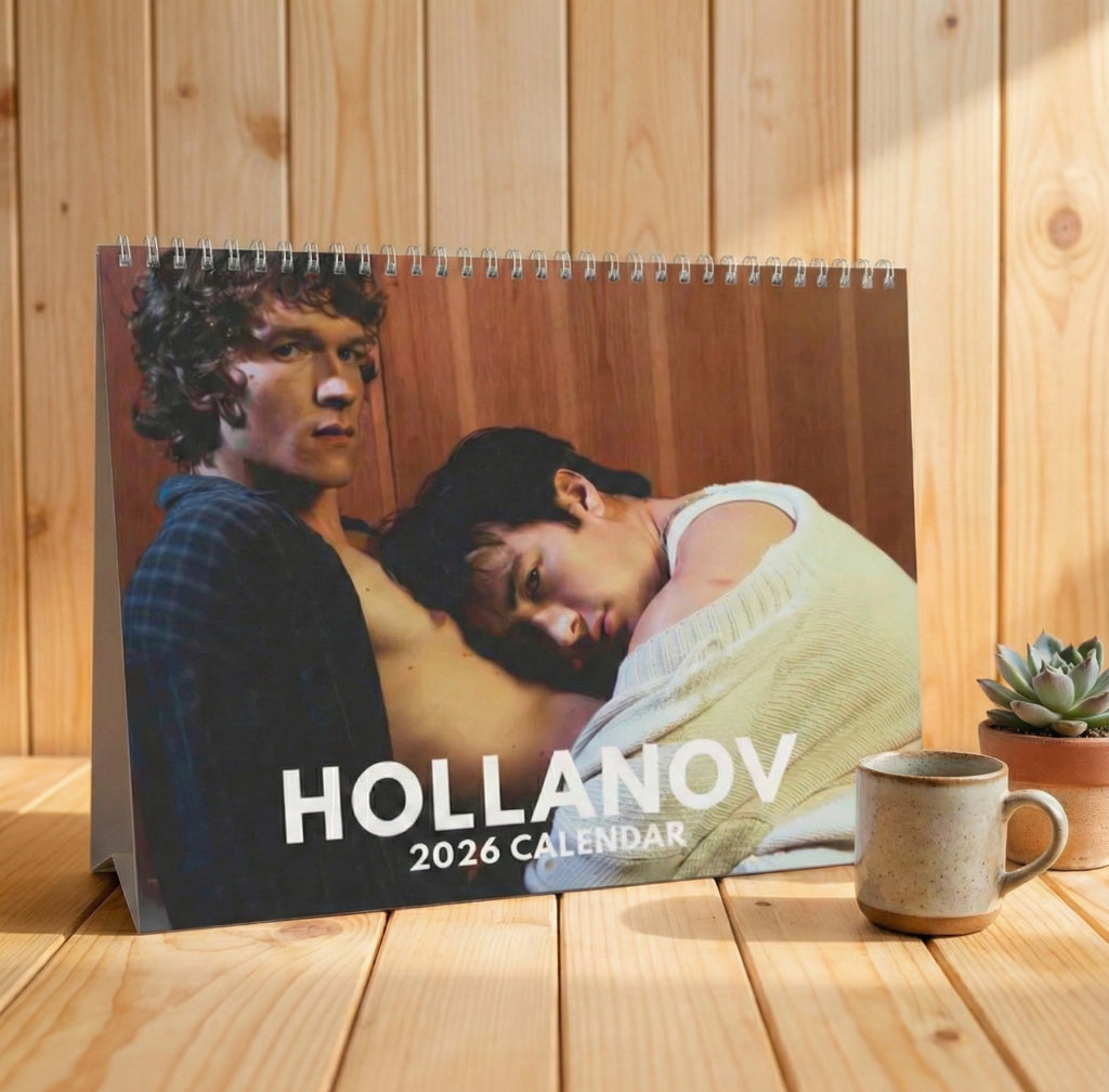 Heated Rivalry Hollanov Wall Calendar 2026 – Hollander & Rozanov Fanfic LGBTQ - Fan Gift