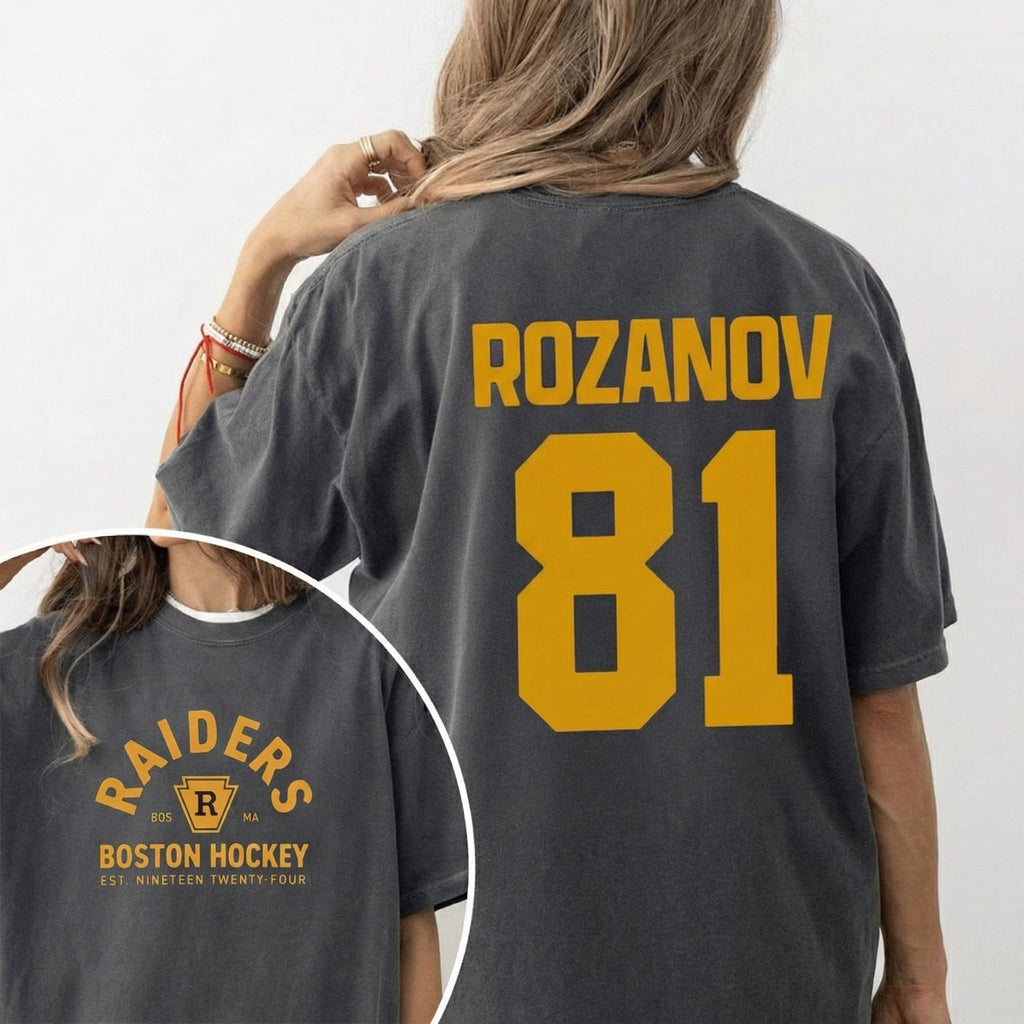 Ilya Rozanov 81-Boston Raiders Shirt, Hudson Williams Connor Storrie Shirt, Heated Rivalry Shirt