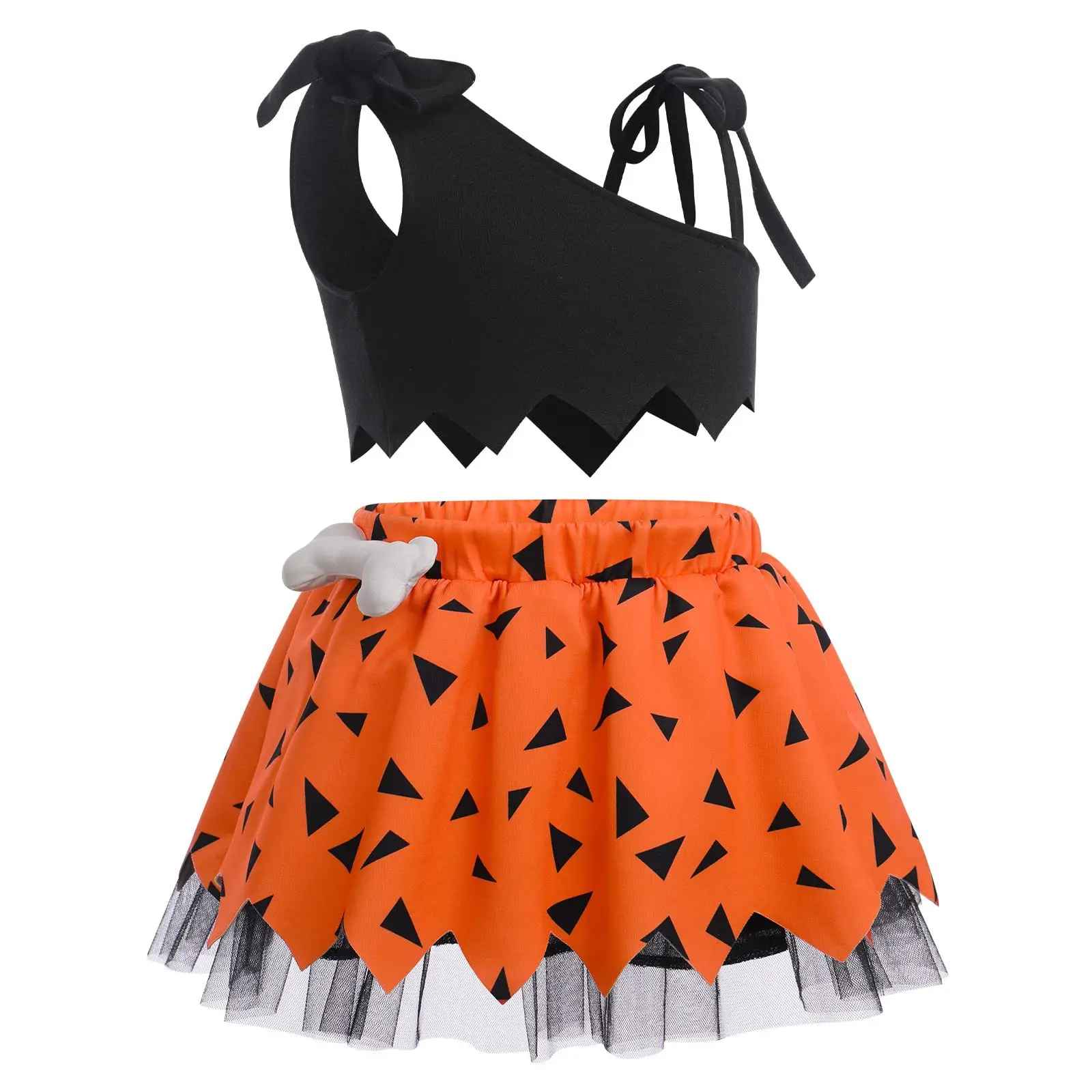 Kids Halloween Costumes, Toddler Costume, Kids Pebble Costume, Bone Stone Fancy Dress Up, Halloween Costume, Kids Caveman Costume, Flintstone Costume, Baby Girl Costume