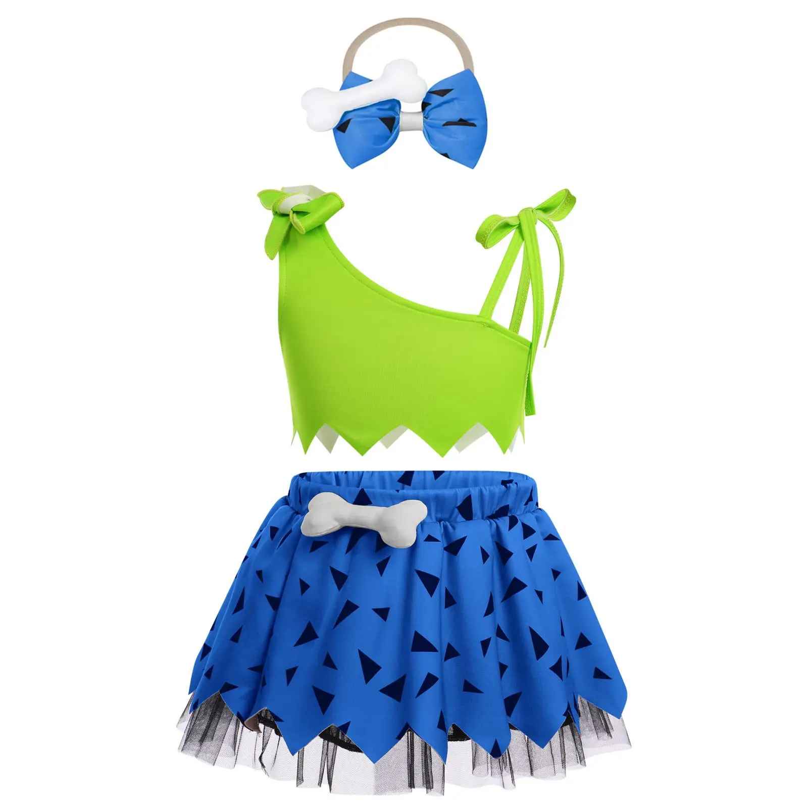 Kids Halloween Costumes, Toddler Costume, Kids Pebble Costume, Bone Stone Fancy Dress Up, Halloween Costume, Kids Caveman Costume, Flintstone Costume, Baby Girl Costume