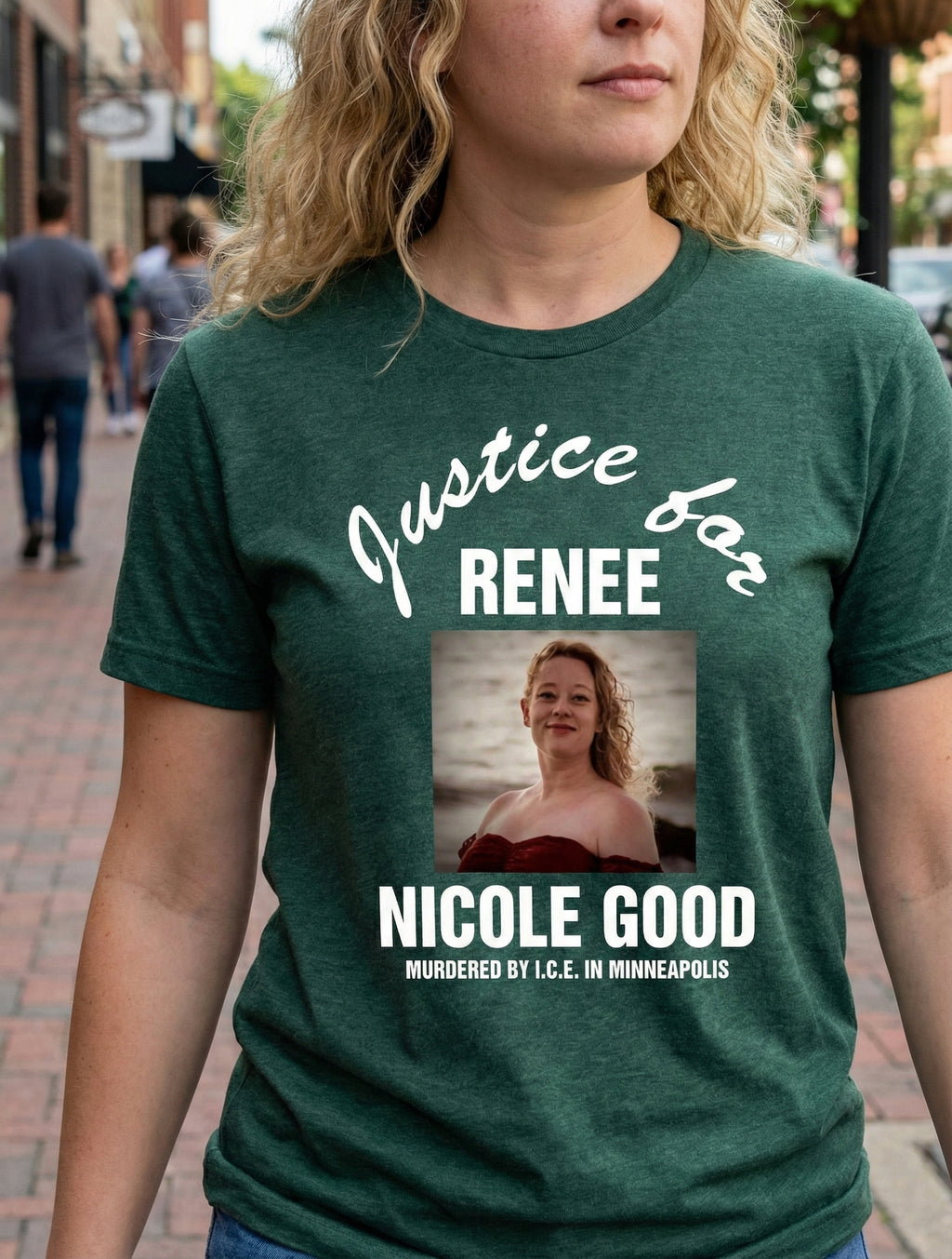 Justice for Renee Nicole Good Shirt, Minneapolis 2026 RIP Tee, Anti-ICE Protest Shirt