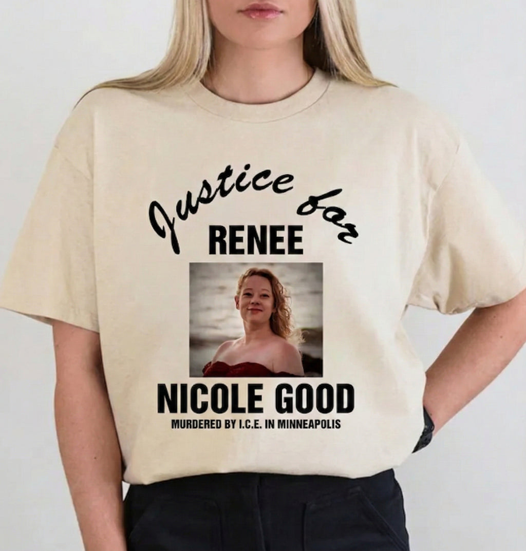 Justice for Renee Nicole Good Shirt, Minneapolis 2026 RIP Tee, Anti-ICE Protest Shirt