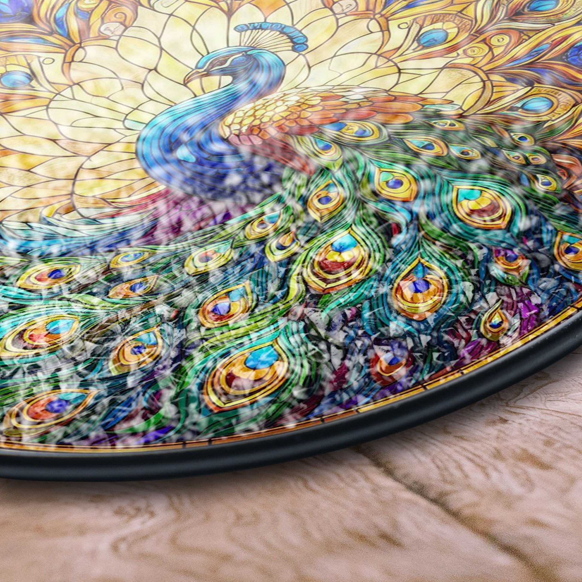 Tabby Cat Stained Glass Suncatcher_ Handmade Feline Window Decor, Decorative Stained Glass Style Suncatcher, Acrylic Window Art Panel, Sun Catcher Hanging Ornament, Unique Home Accent, andmade Home Decoration (Copy)