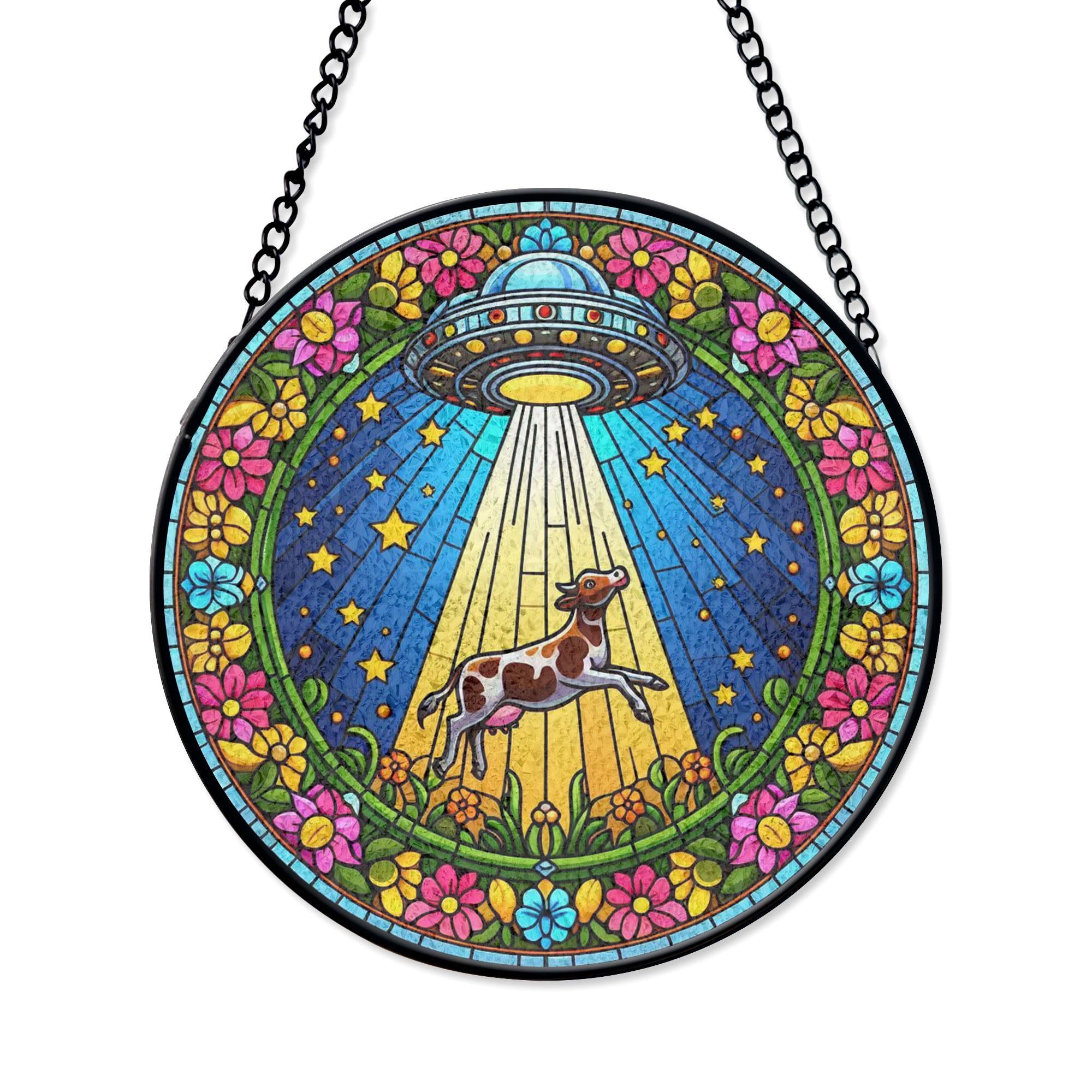 Tree Frog Stained Glass Window Hanging - Vibrant Jungle Suncatcher, Acrylic Stained Glass Style Sun Catcher, Handmade Decorative Window Hanging, Vibrant Home Ornament, Stained Glass Window Art, Sunlit Home Accent Gift