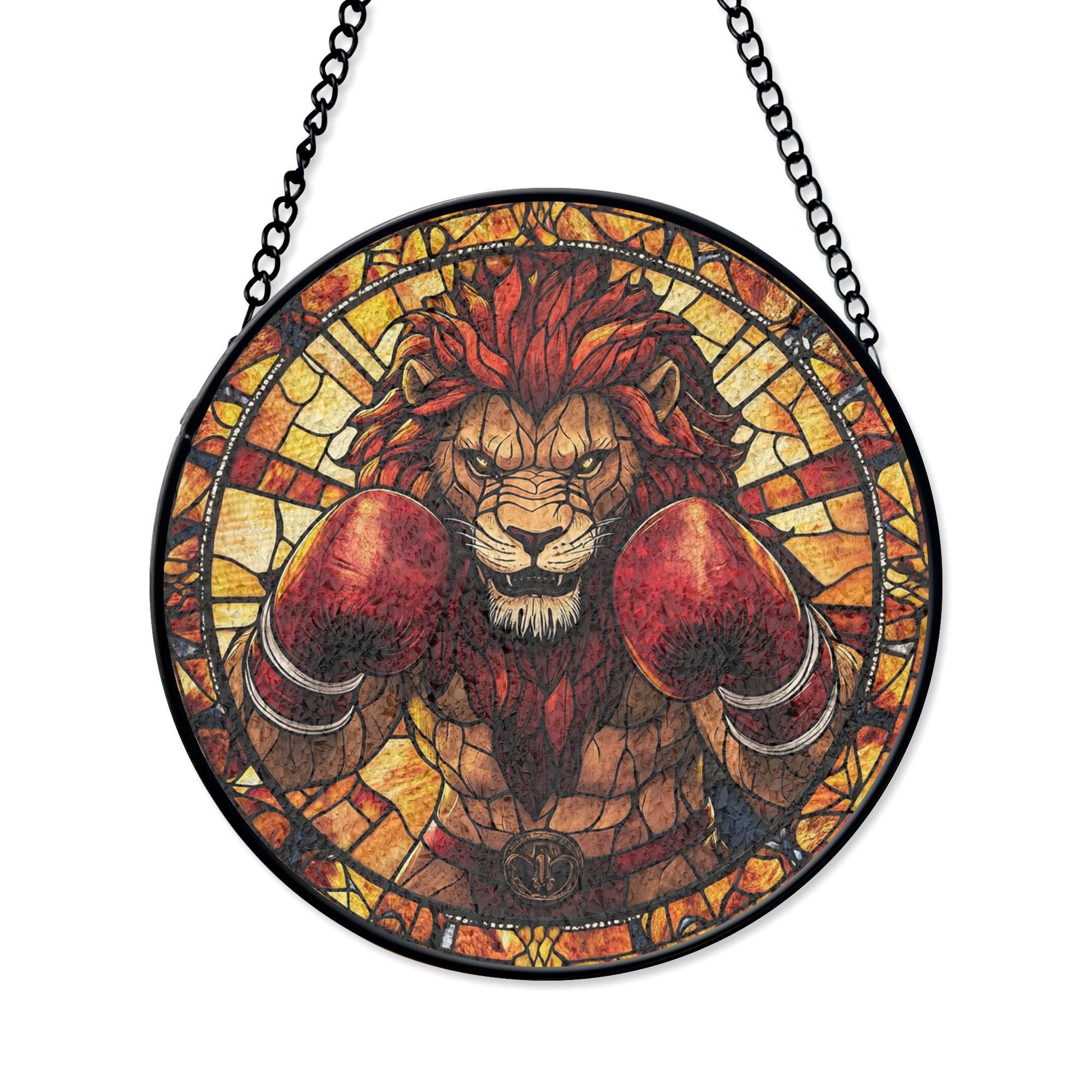 Tree Frog Stained Glass Window Hanging - Vibrant Jungle Suncatcher, Acrylic Stained Glass Style Sun Catcher, Handmade Decorative Window Hanging, Vibrant Home Ornament, Stained Glass Window Art, Sunlit Home Accent Gift