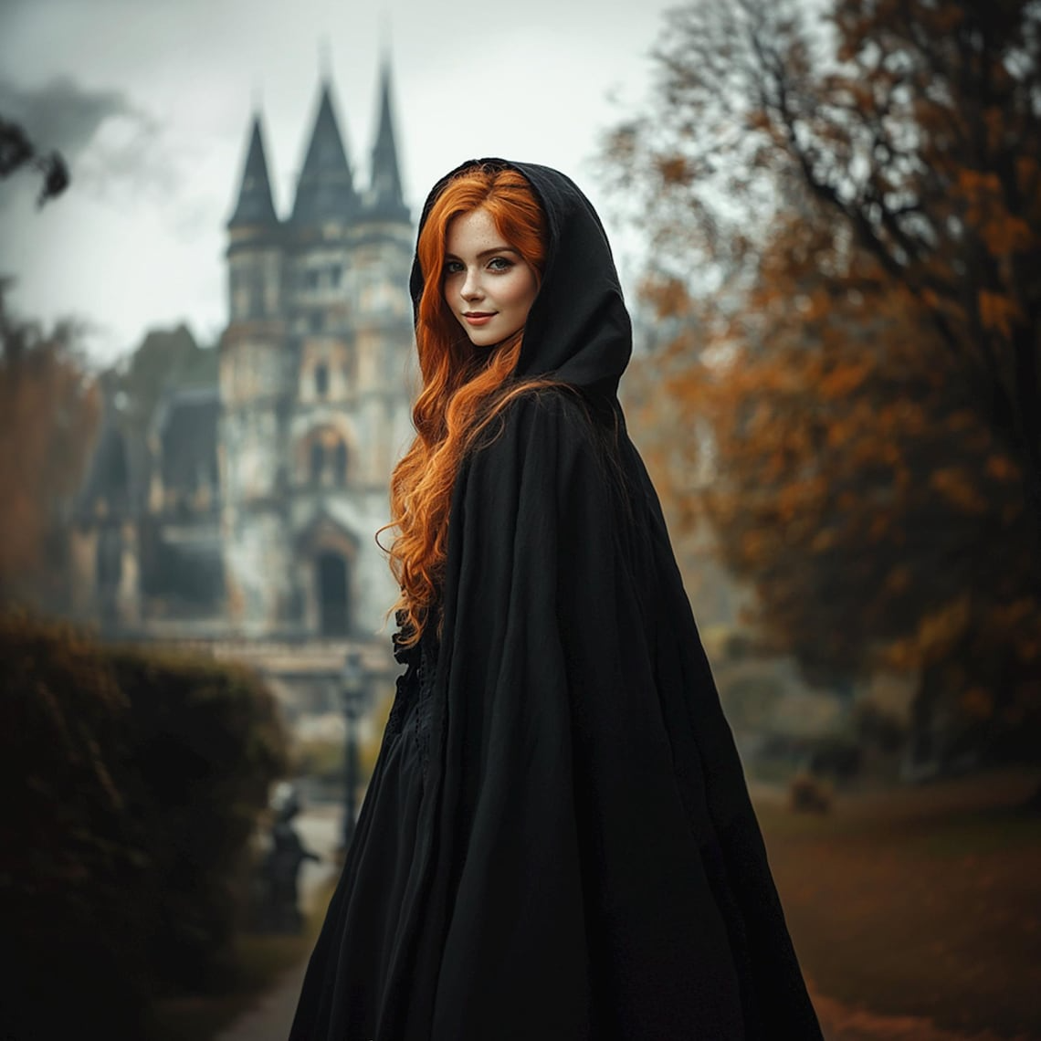 Medieval Cloak, Ranger Cosplay Costume, LARP Accessories, Renaissance Cloak with Hood, Halloween Elven Outfit