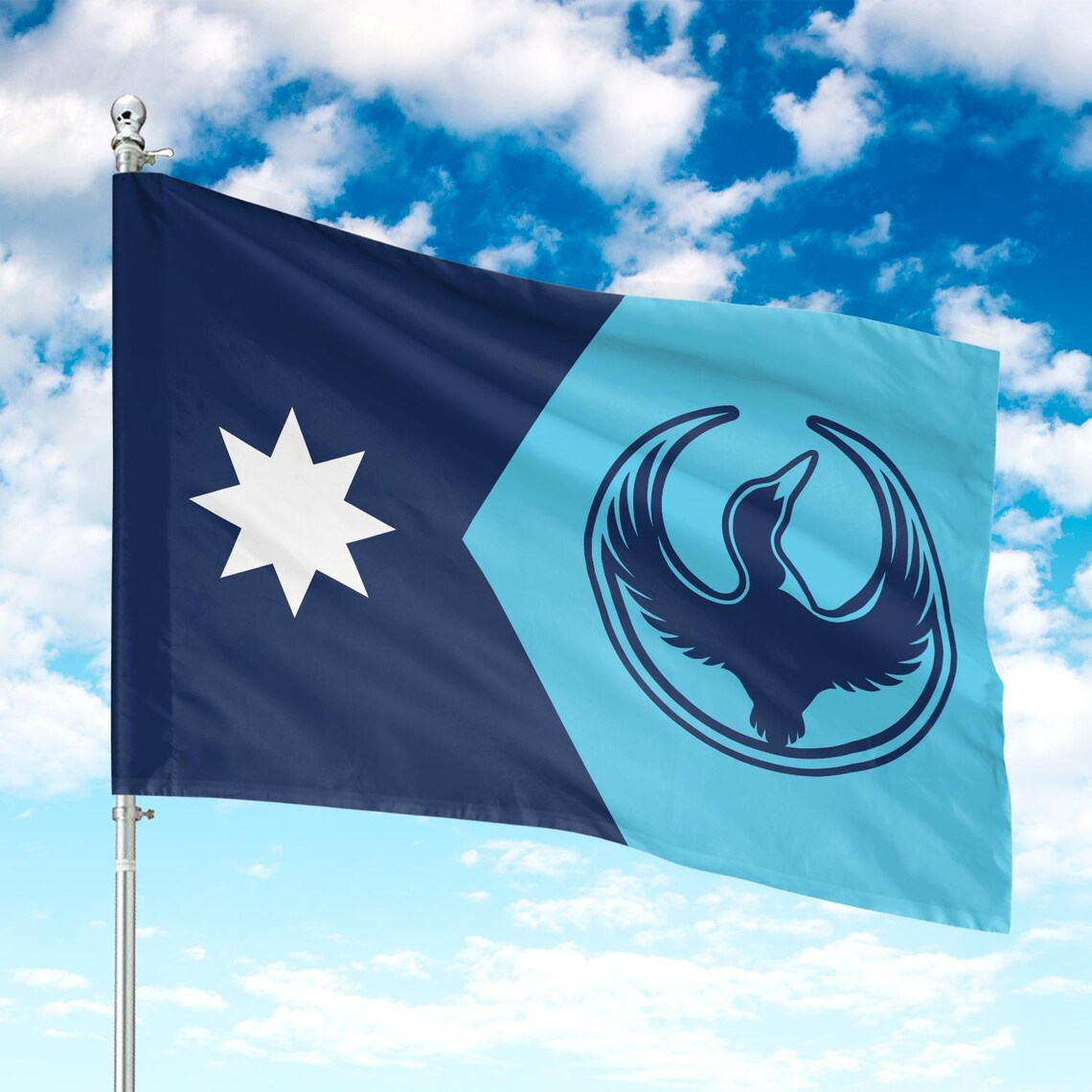 Minnesota Rebel Alliance Loon Flag – Resistance Protest Outdoor House Flag