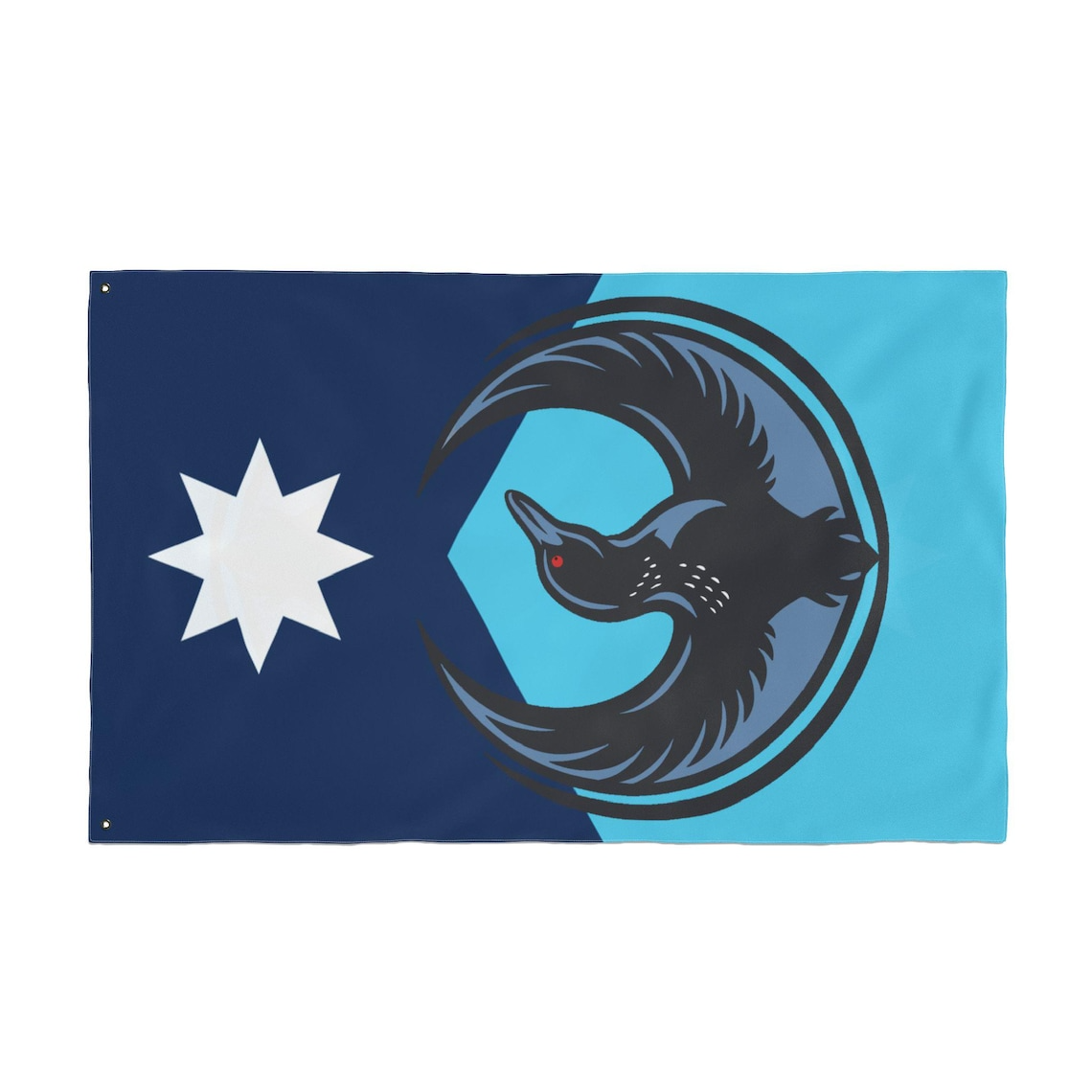 Minnesota Rebel Loon Flag – Double Sided Outdoor Yard & House Flag