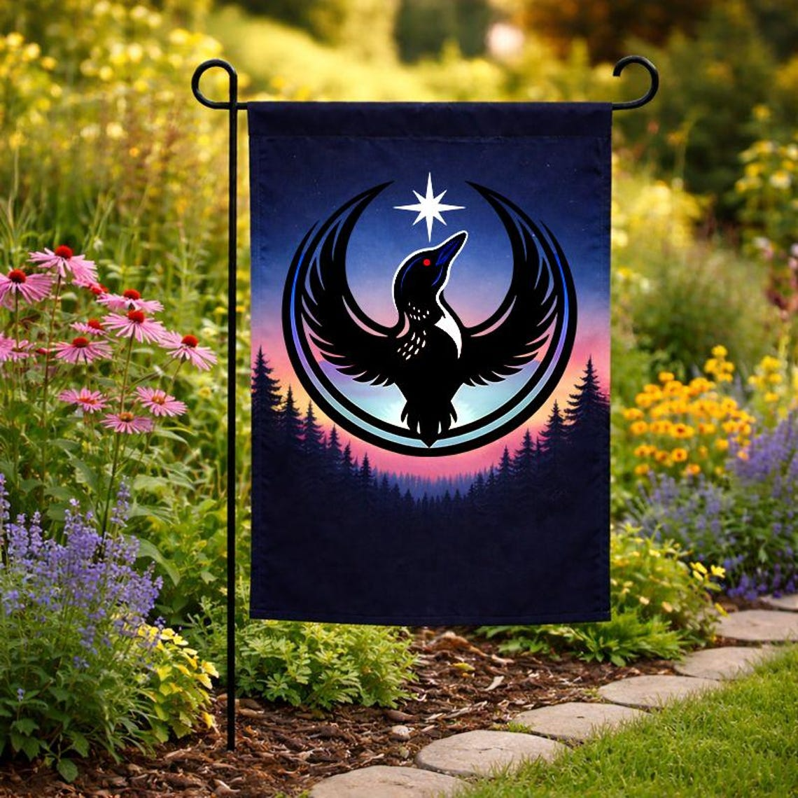 Minnesota Loon Political Garden Flag – Rebel Resistance Outdoor