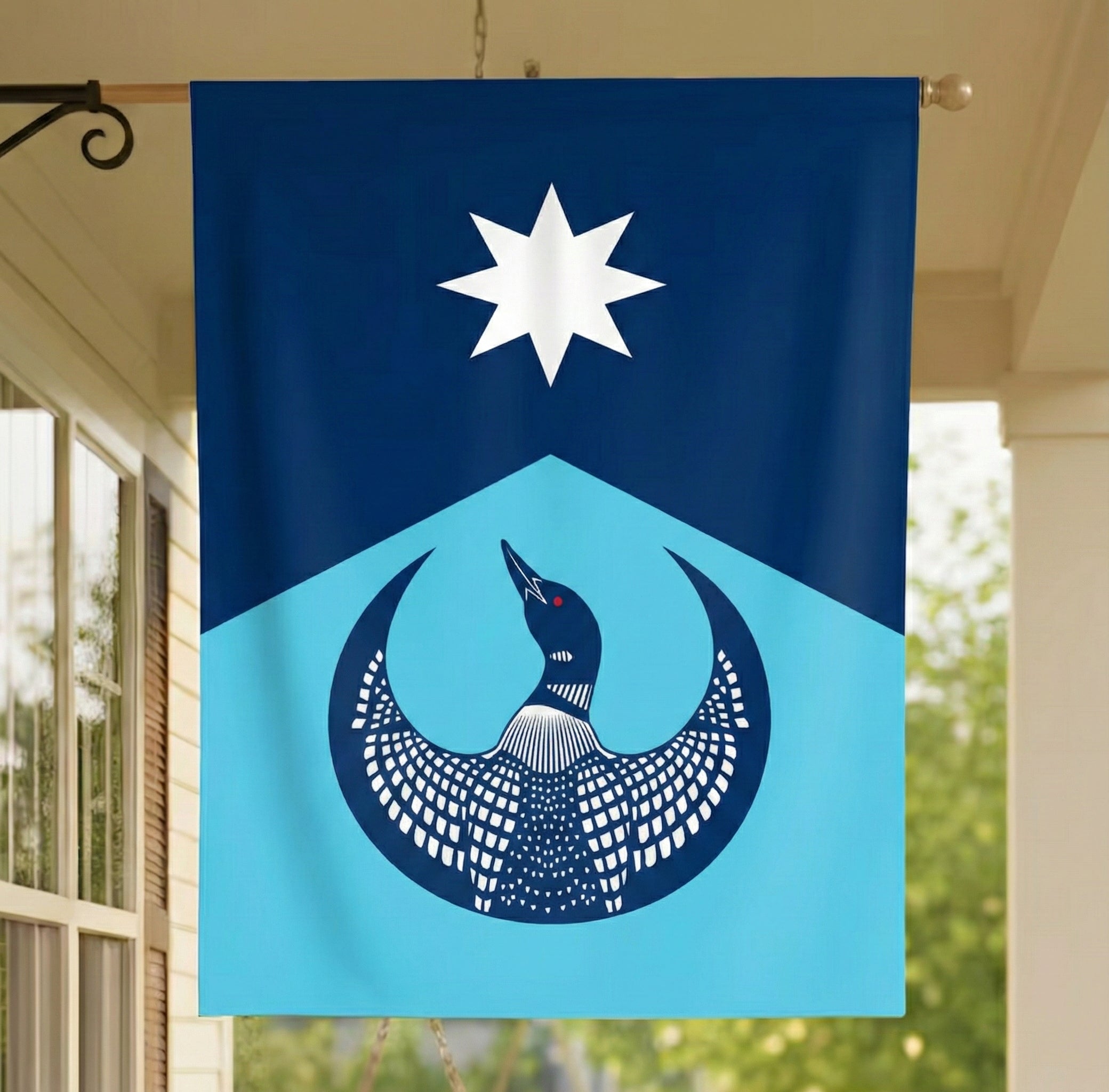 Minnesota Rebel Alliance Loon Flag – Resistance Protest Outdoor House Flag