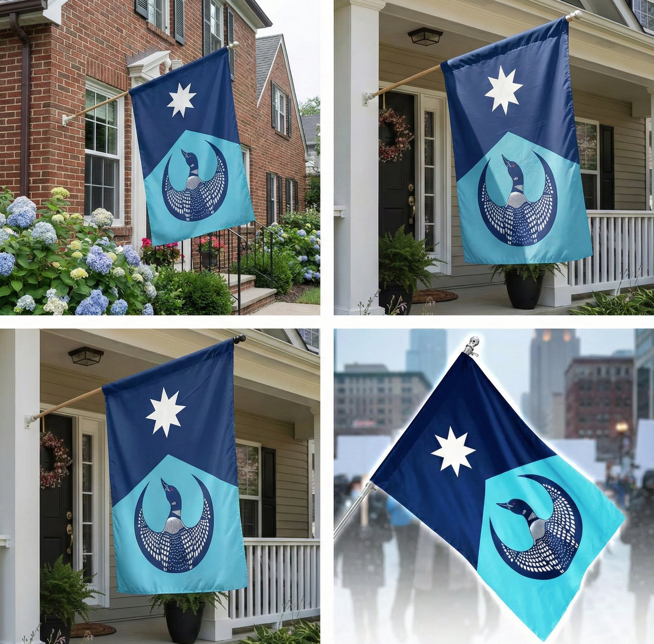 Minnesota Rebel Alliance Loon Flag – Resistance Protest Outdoor House Flag