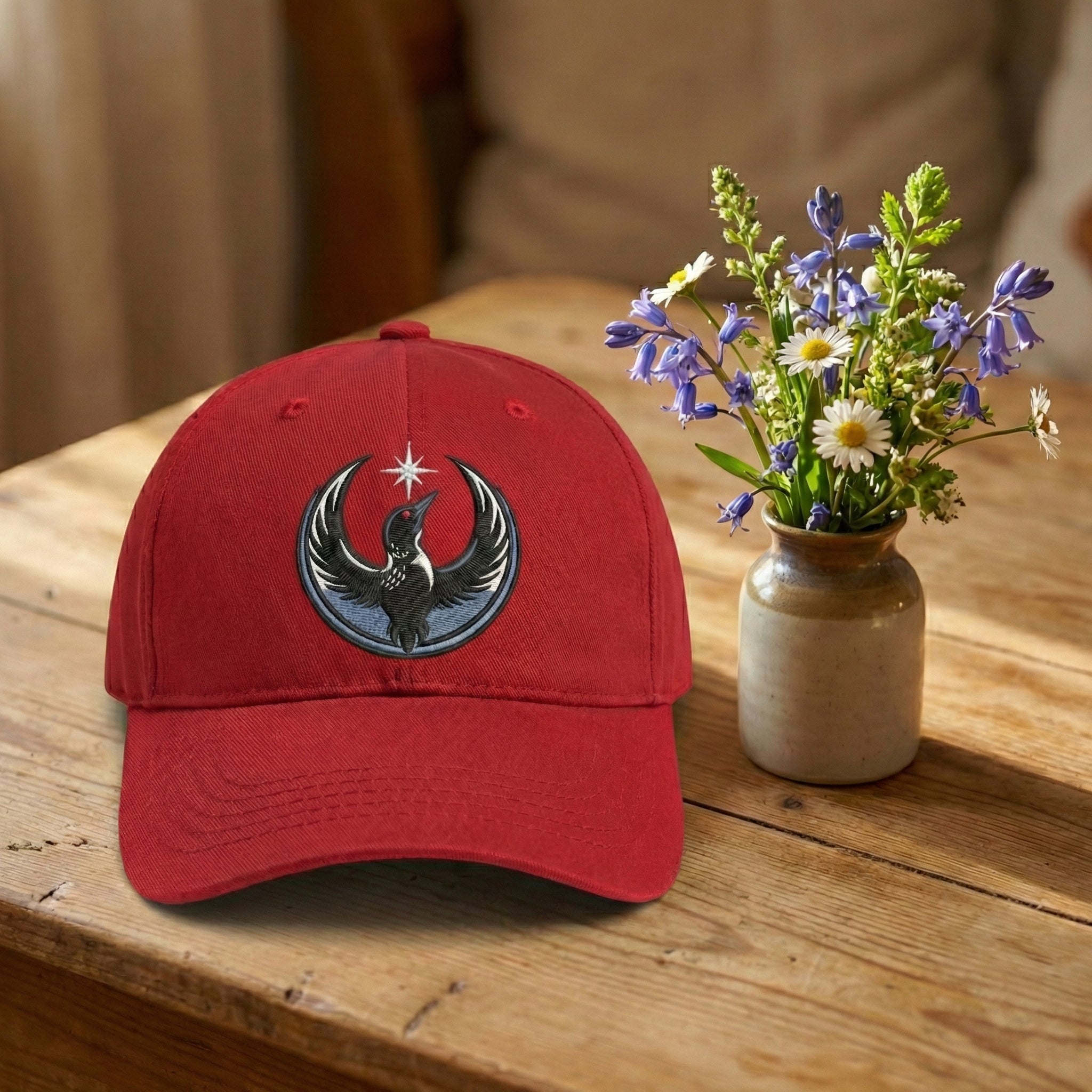 Minnesota Rebel Alliance Dad Hat – Embroidered MN Loon Resistance Cap with Starbird