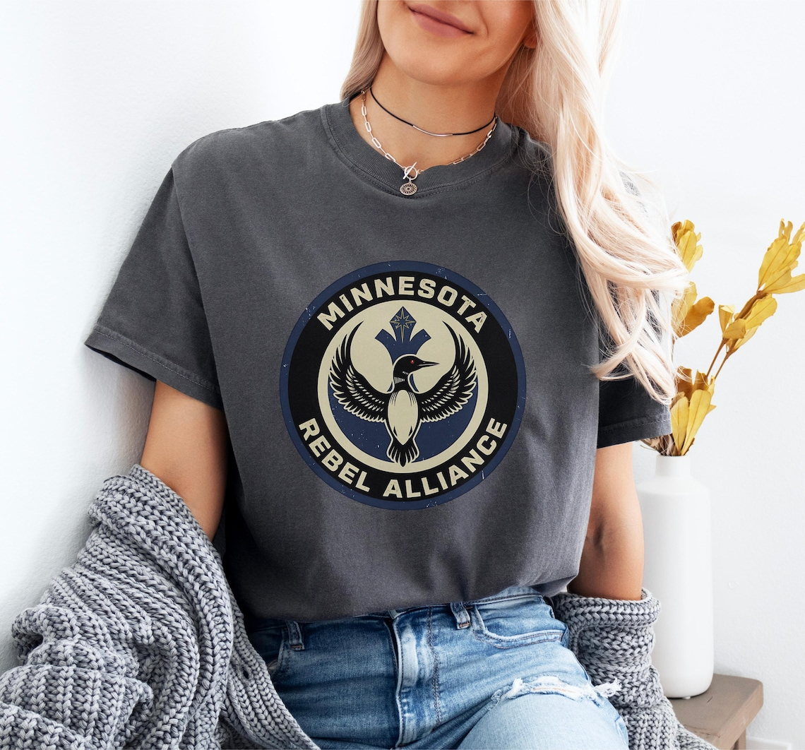 Minnesota Rebel Loon Shirt – Political Protest & Resistance Graphic T-Shirt