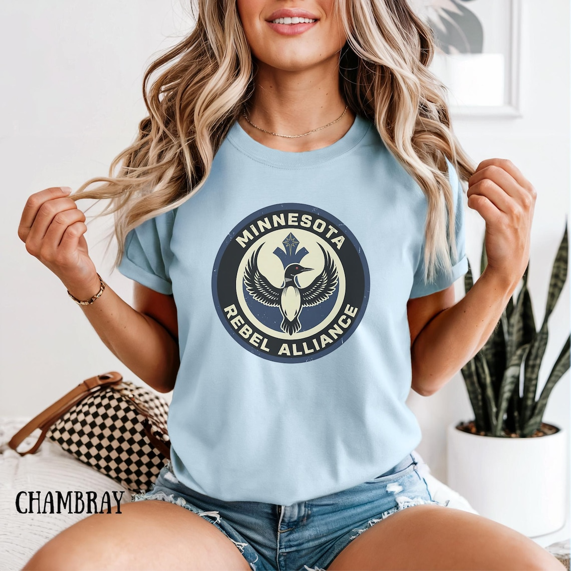 Minnesota Rebel Loon Shirt – Political Protest & Resistance Graphic T-Shirt