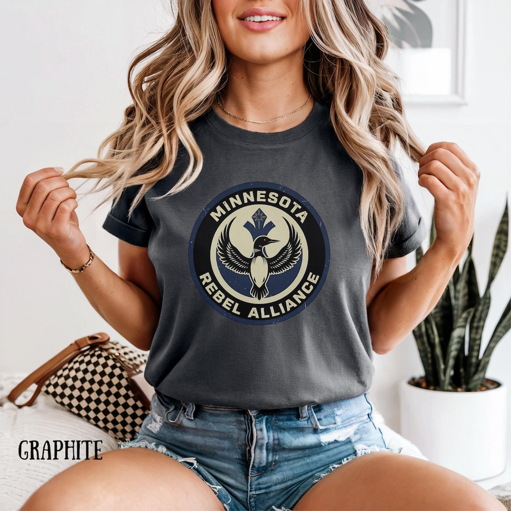 Minnesota Rebel Loon Shirt – Political Protest & Resistance Graphic T-Shirt