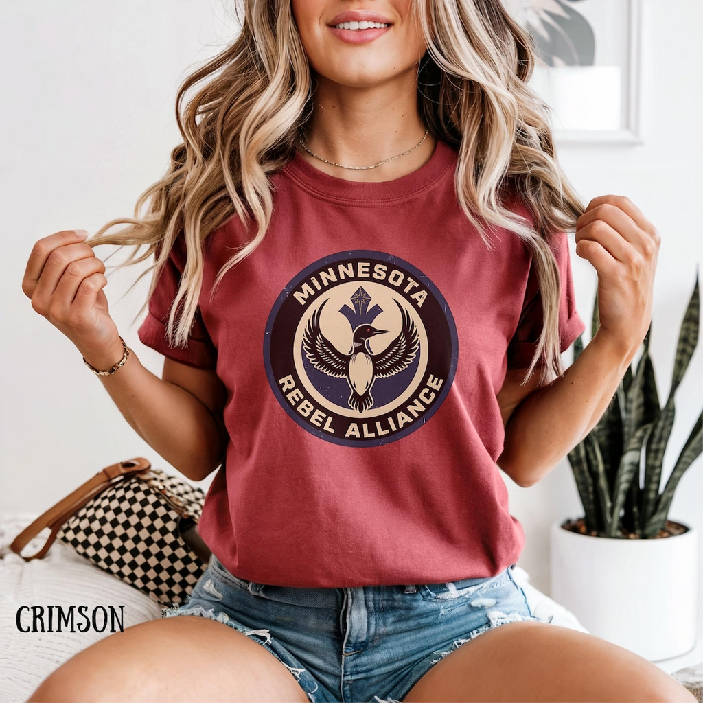 Minnesota Rebel Loon Shirt – Political Protest & Resistance Graphic T-Shirt