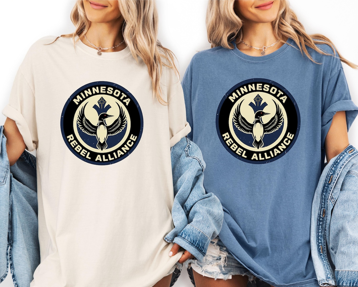 Minnesota Rebel Loon Shirt – Political Protest & Resistance Graphic T-Shirt