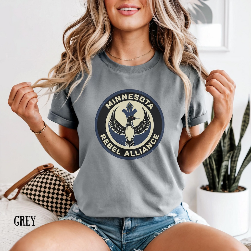 Minnesota Rebel Loon Shirt – Political Protest & Resistance Graphic T-Shirt