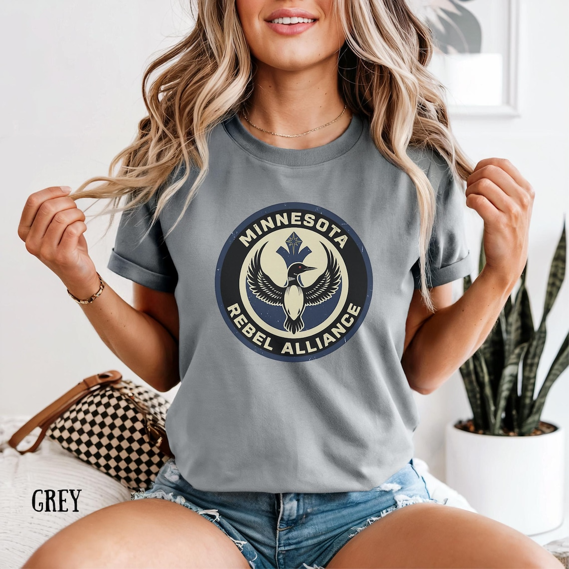 Minnesota Rebel Loon Shirt – Political Protest & Resistance Graphic T-Shirt