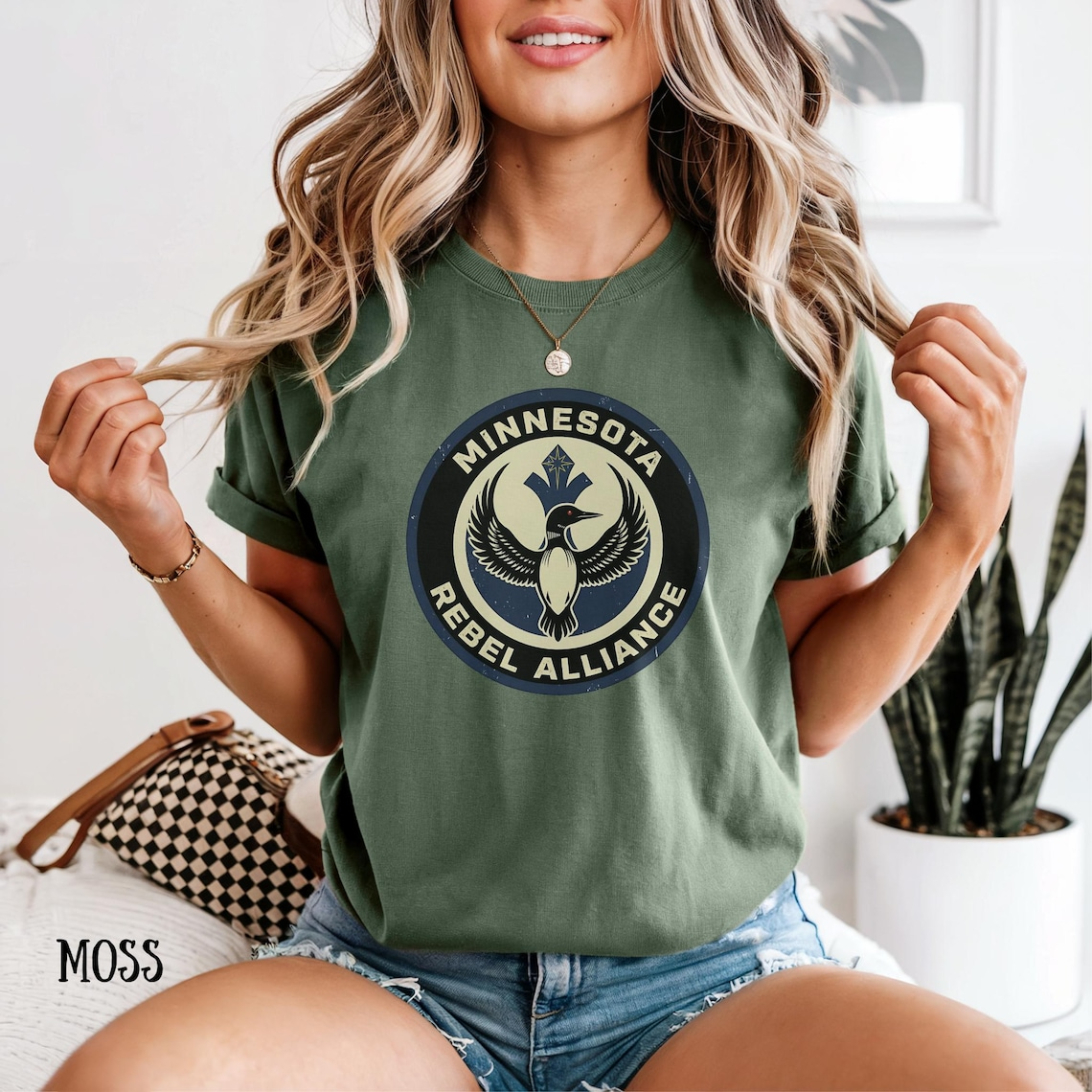 Minnesota Rebel Loon Shirt – Political Protest & Resistance Graphic T-Shirt