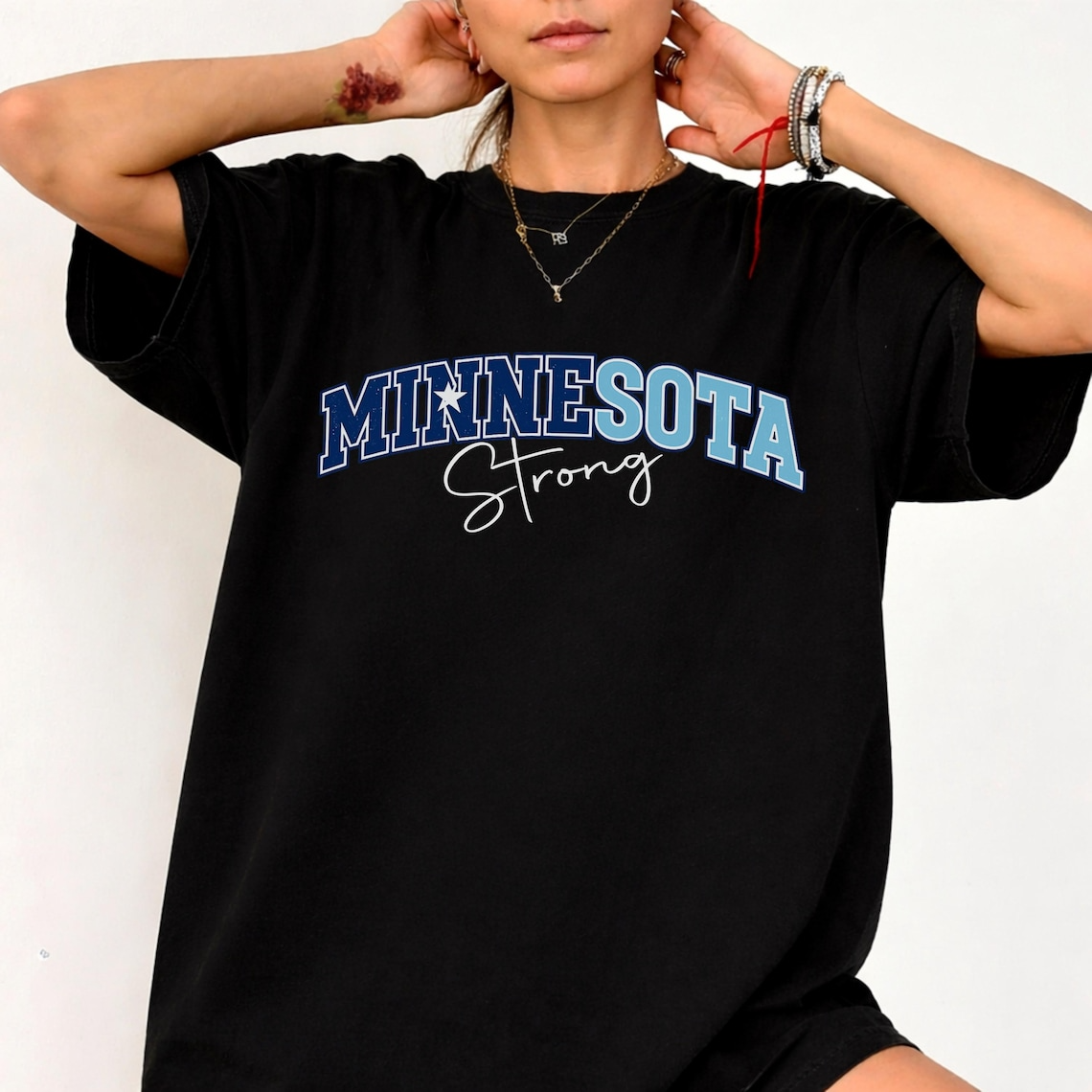 Minnesota Strong Resistance Shirt – MN Loon & Starbird Political Graphic Tee