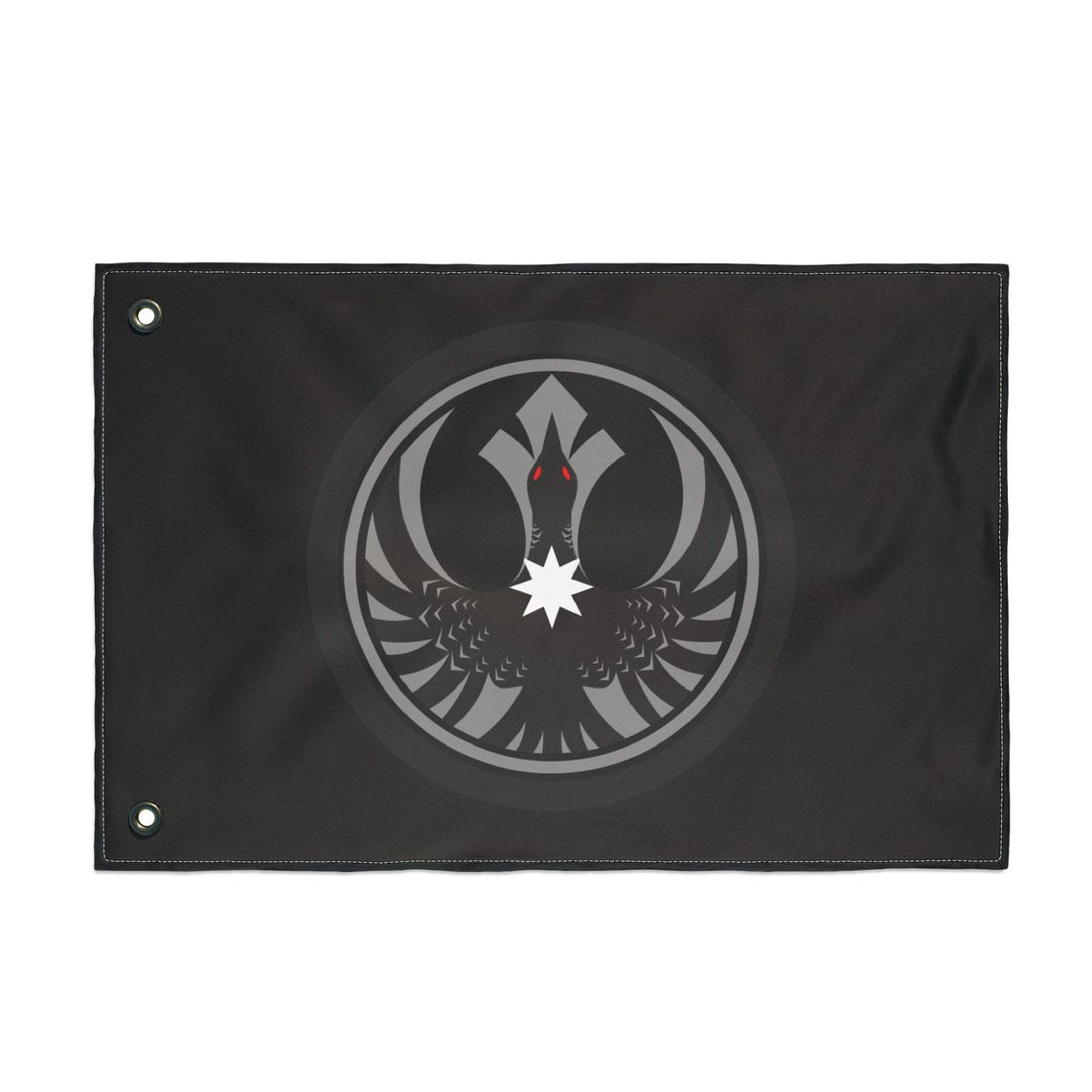 ✅ Rebel Loon Flag Gray – Outdoor Yard & House Decorative Flag