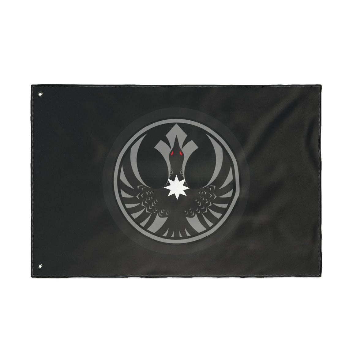 ✅ Rebel Loon Flag Gray – Outdoor Yard & House Decorative Flag