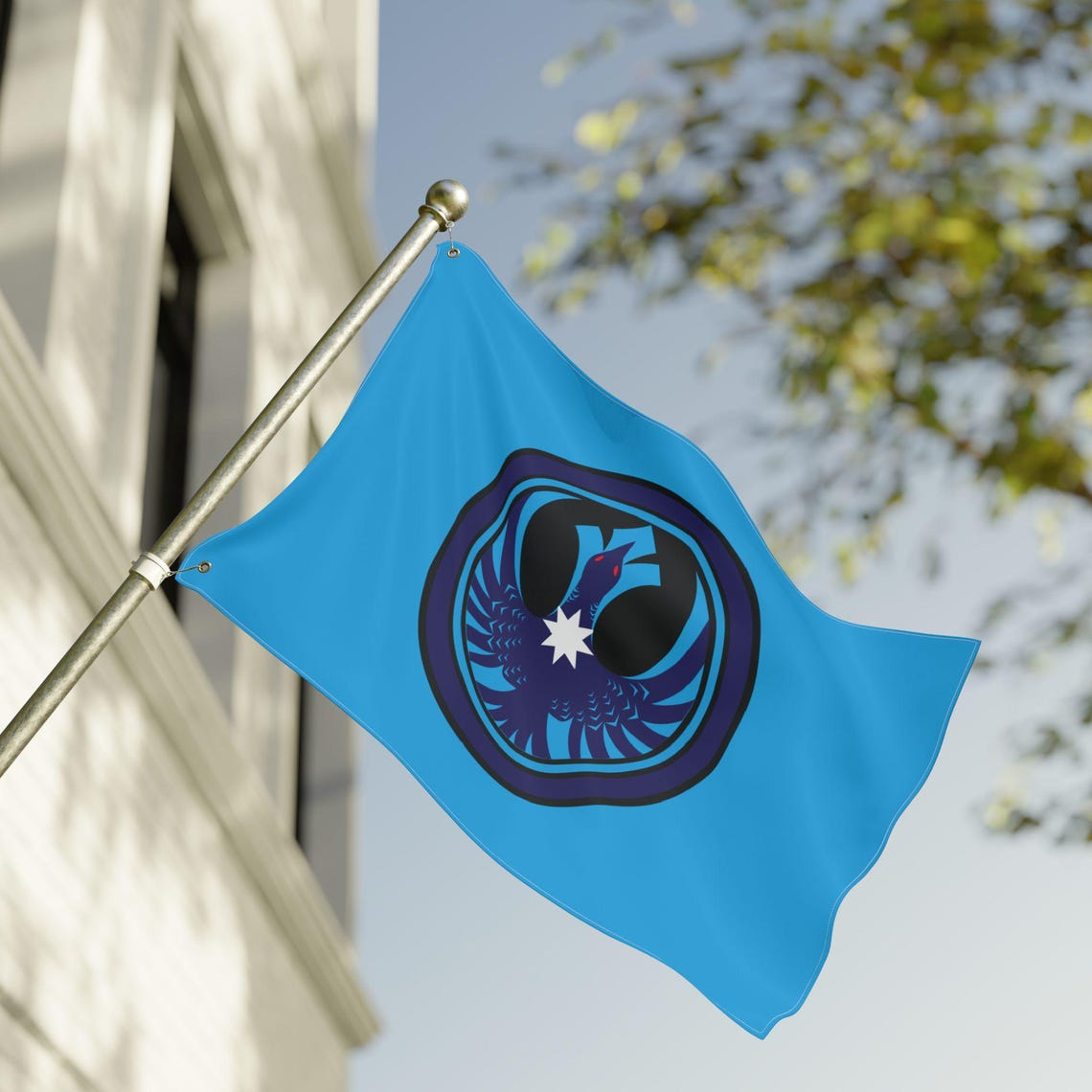 Rebel Loon Flag – Outdoor Yard & House Decorative